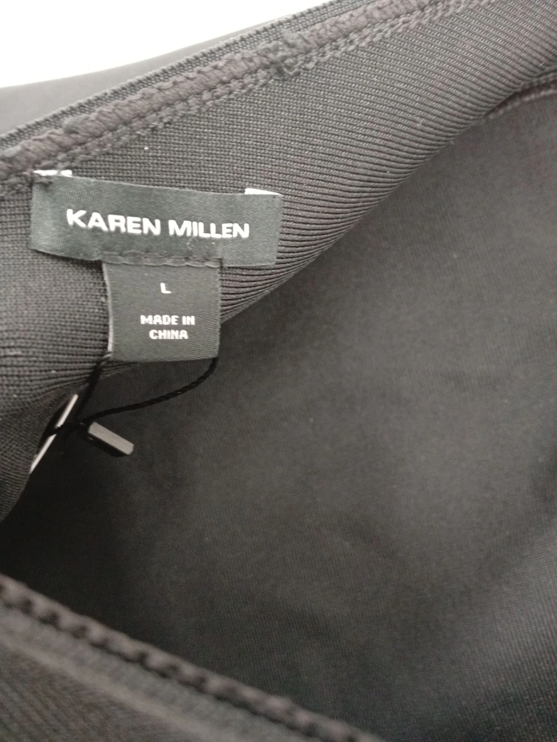 Karen Millen Bodycon Midi Dress L in Black RRP £119 - Image 5