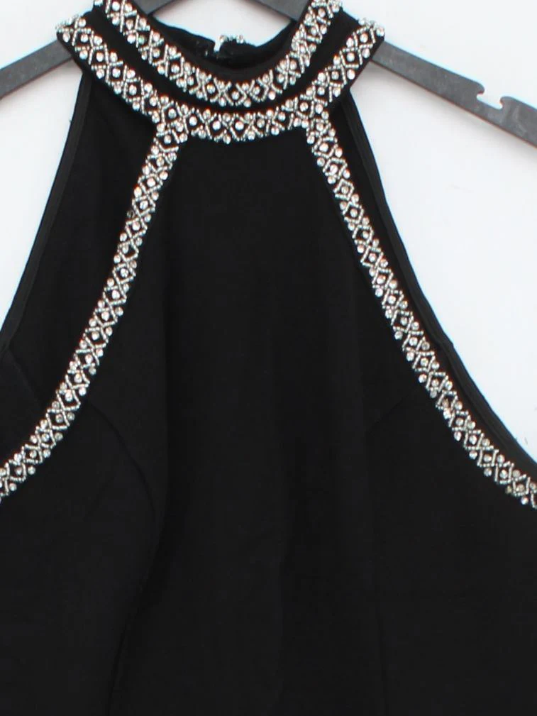 Karen Millen Bodycon Midi Dress L in Black RRP £189 - Image 4