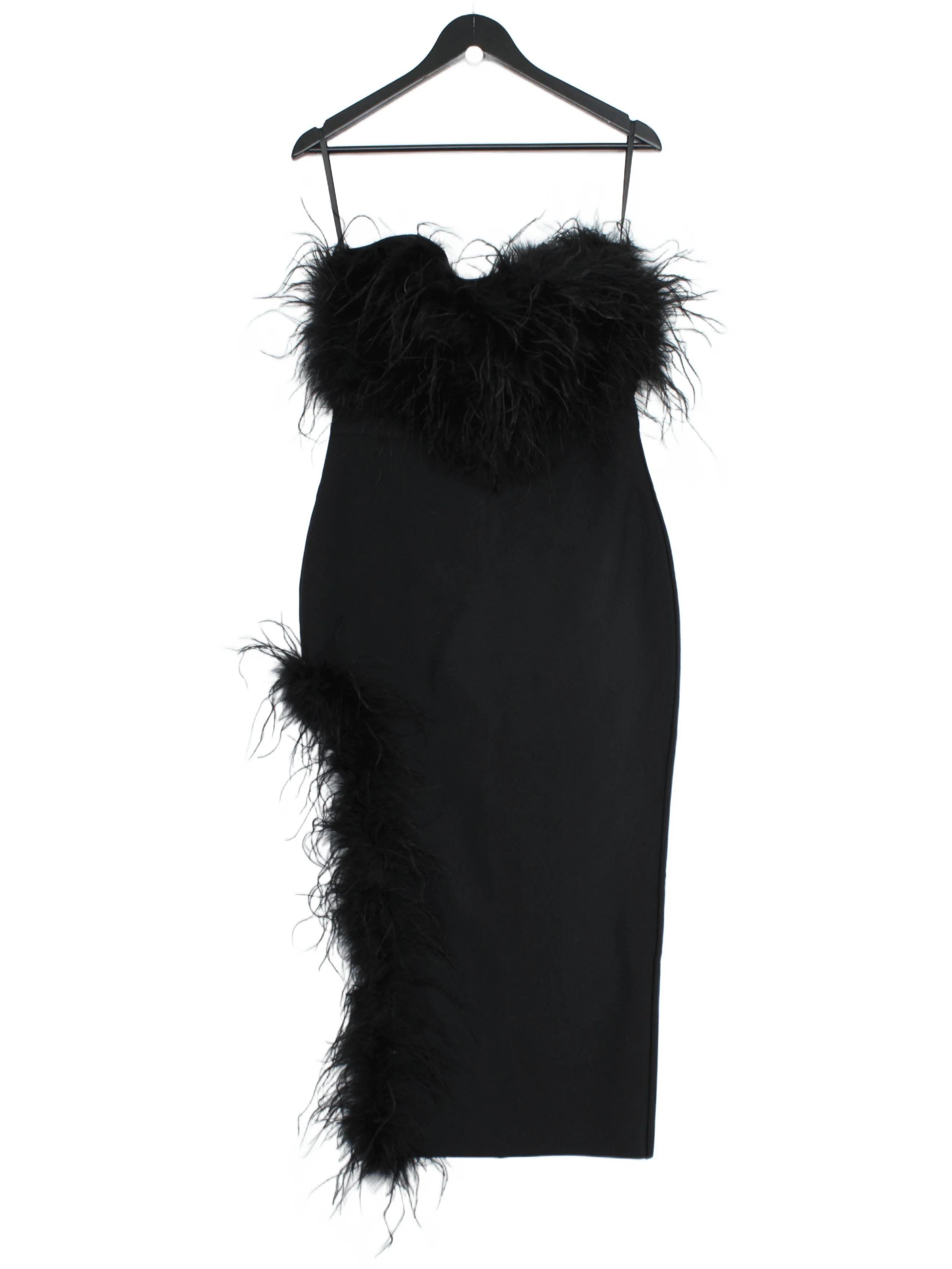 Karen Millen Bodycon Midi Dress M in Black RRP £179 - Image 2