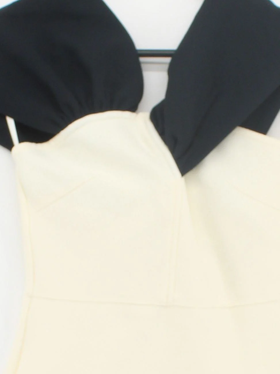 Karen Millen Bodycon Midi Dress S in Cream RRP £99 - Image 4