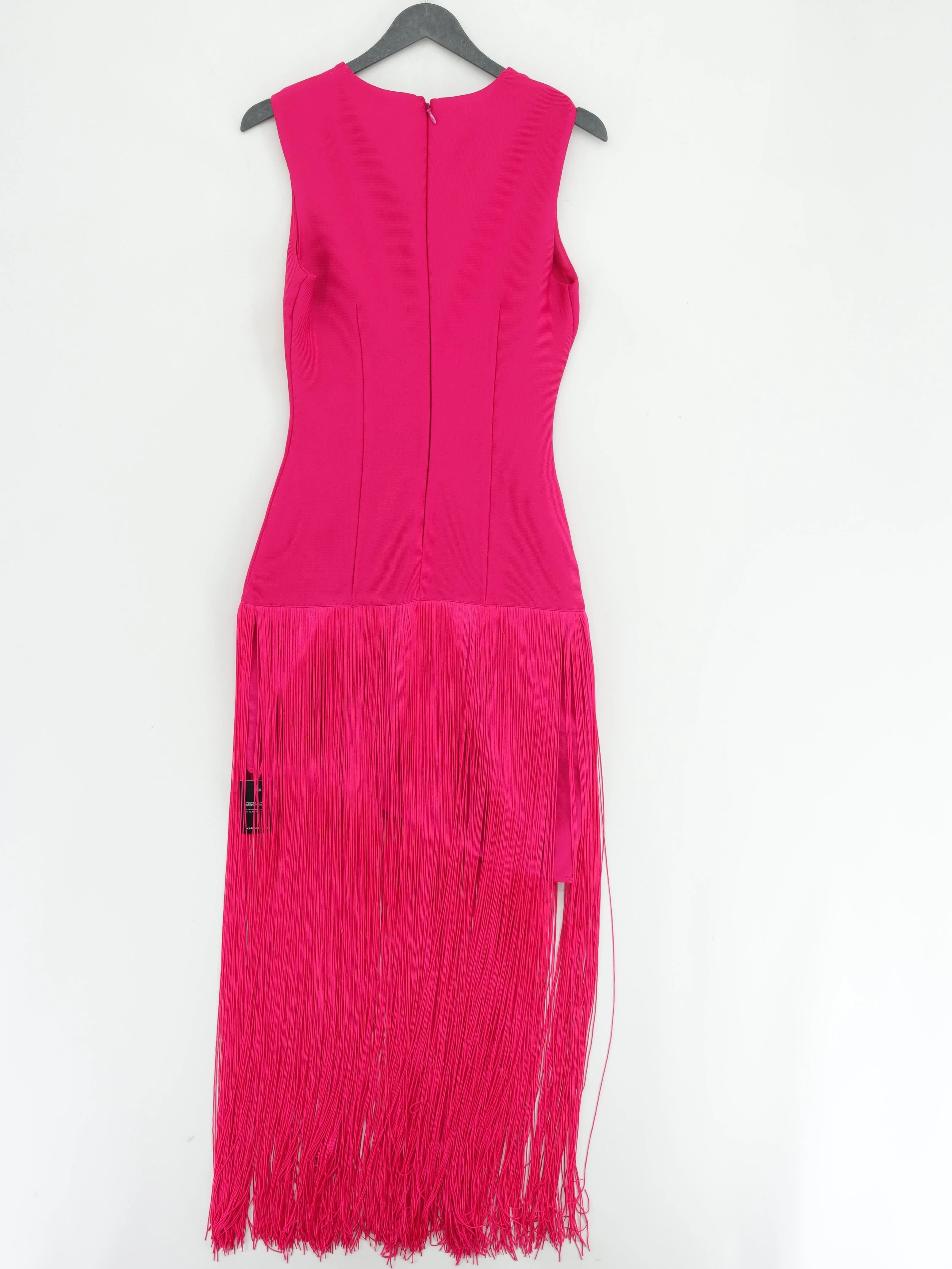Karen Millen Bodycon Midi Dress S in Pink RRP £119 - Image 2