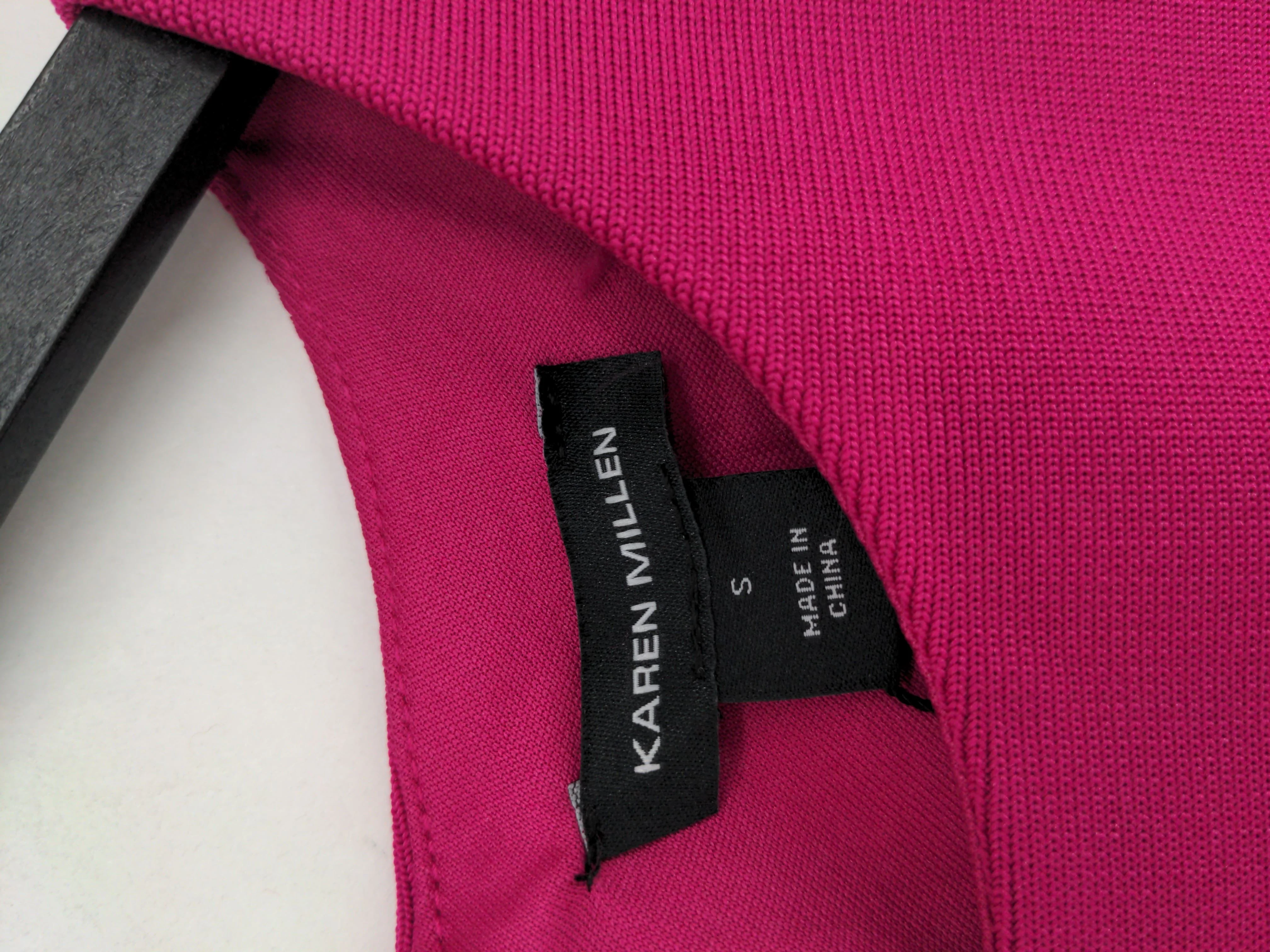 Karen Millen Bodycon Midi Dress S in Pink RRP £119 - Image 5