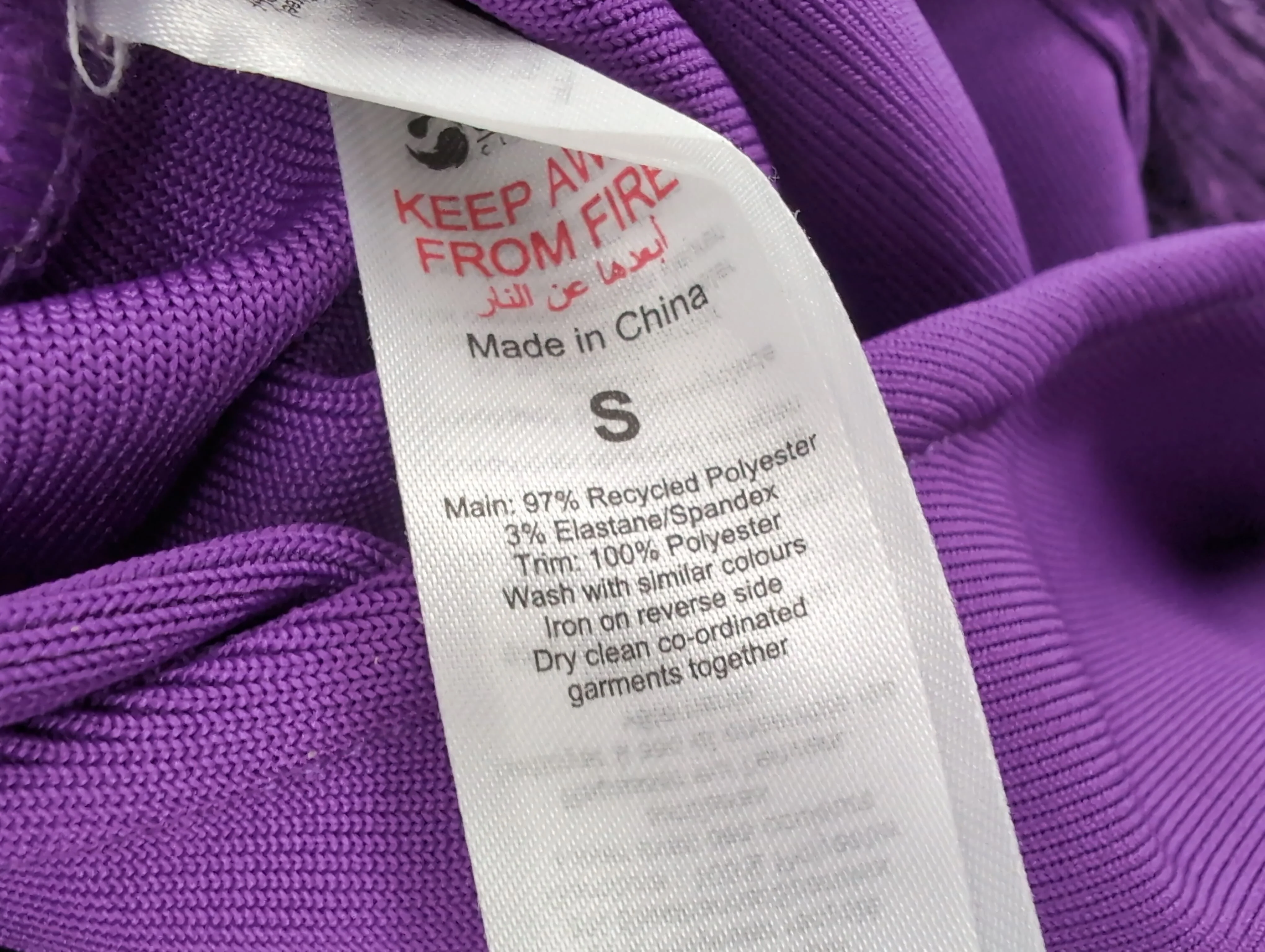 Karen Millen Bodycon Midi Dress S in Purple RRP £119 - Image 7