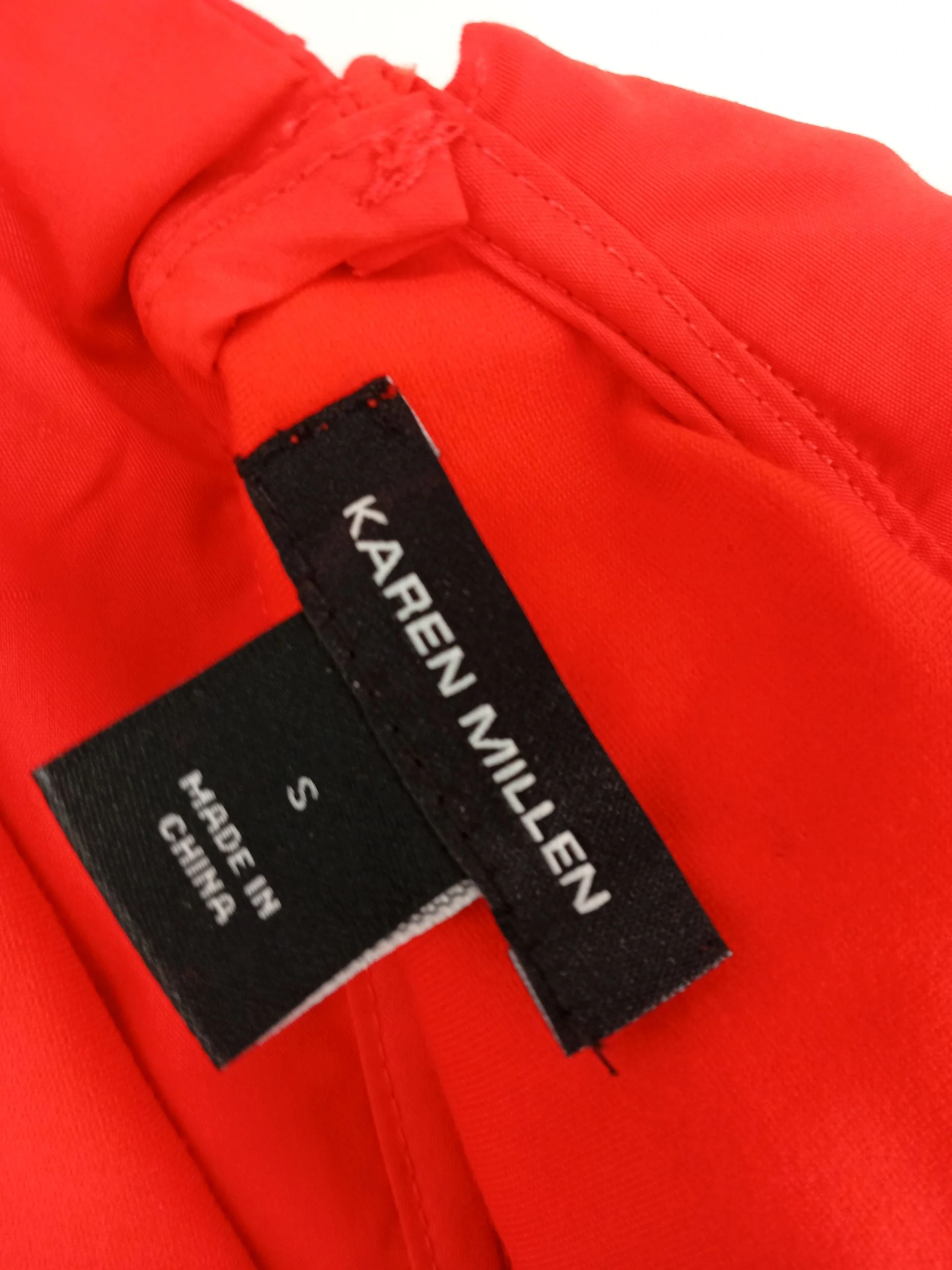 Karen Millen Bodycon Midi Dress S in Red RRP £119 - Image 6