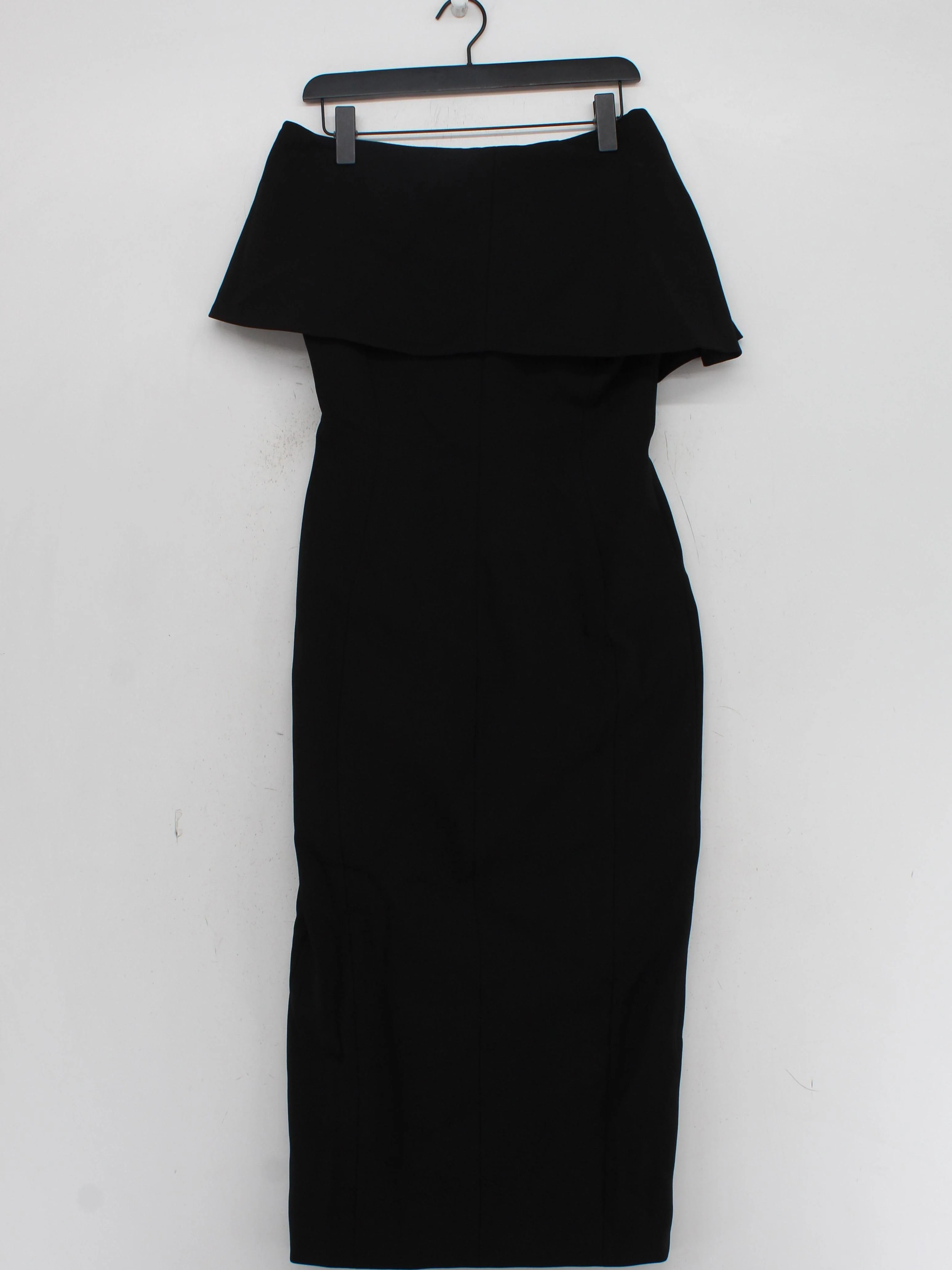 Karen Millen Bodycon Midi Dress UK10 in Black RRP £229 - Image 2