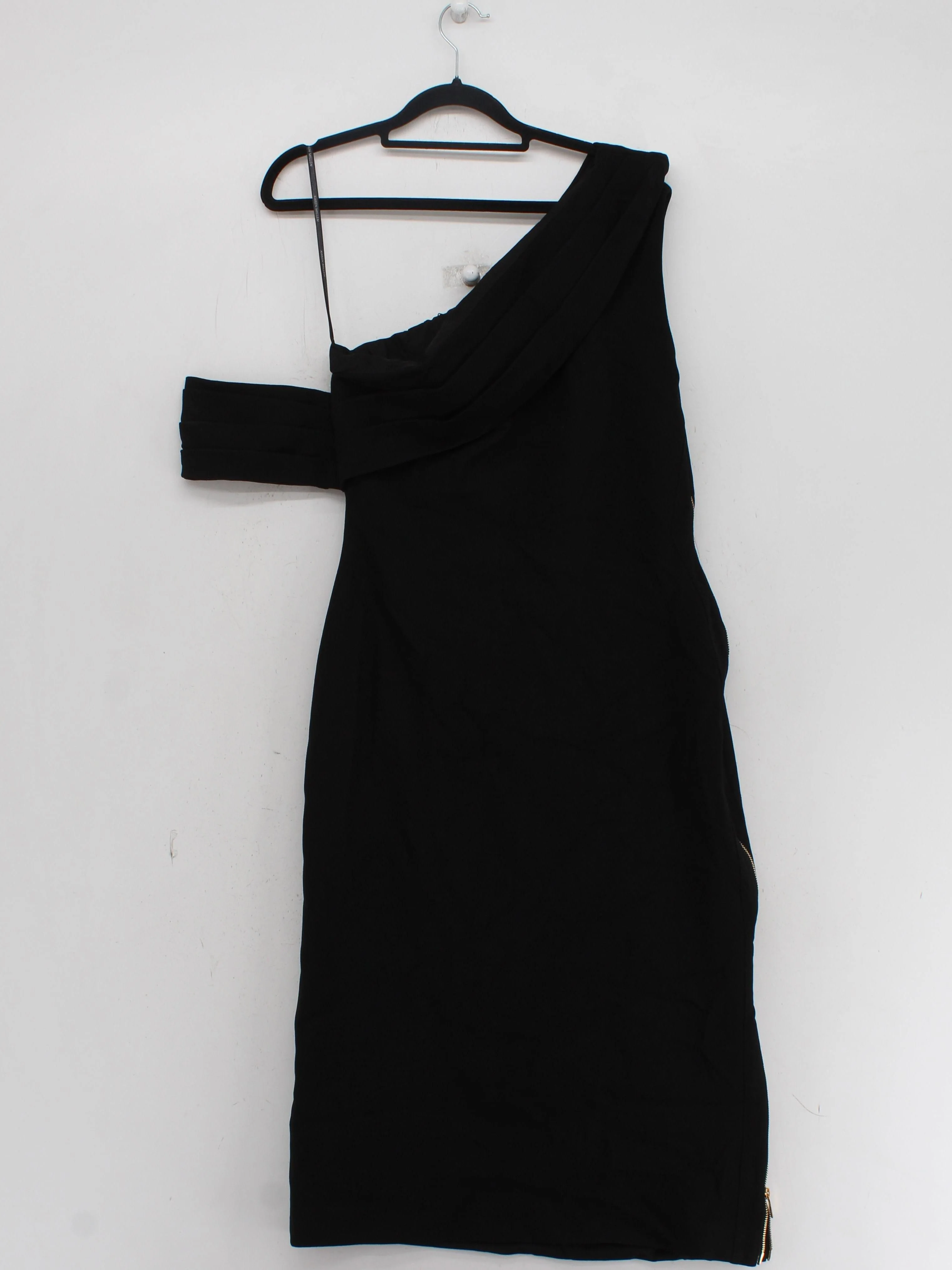Karen Millen Bodycon Midi Dress UK10 in Black RRP £229 - Image 2
