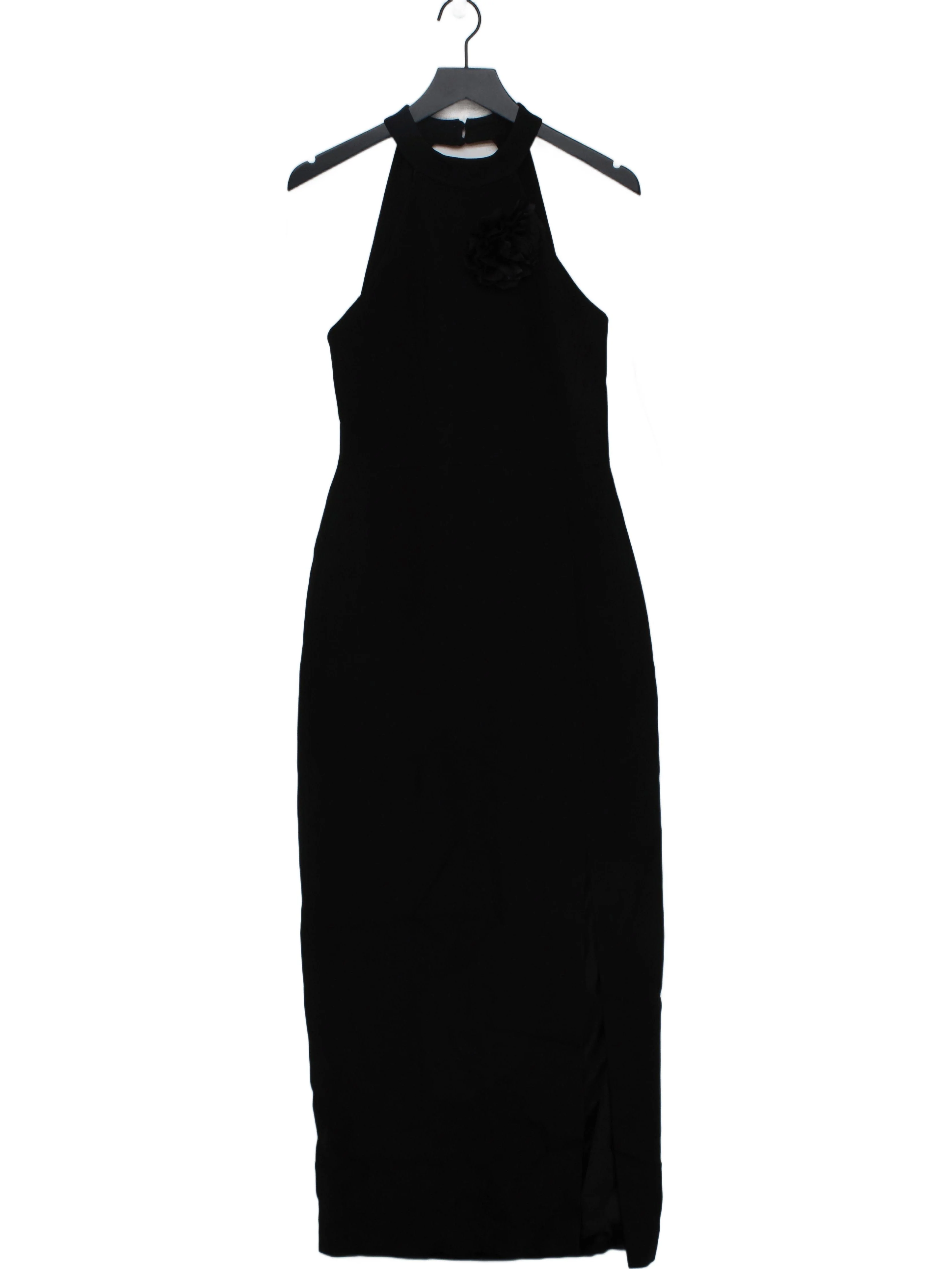 Karen Millen Bodycon Midi Dress UK10 in Black RRP £249
