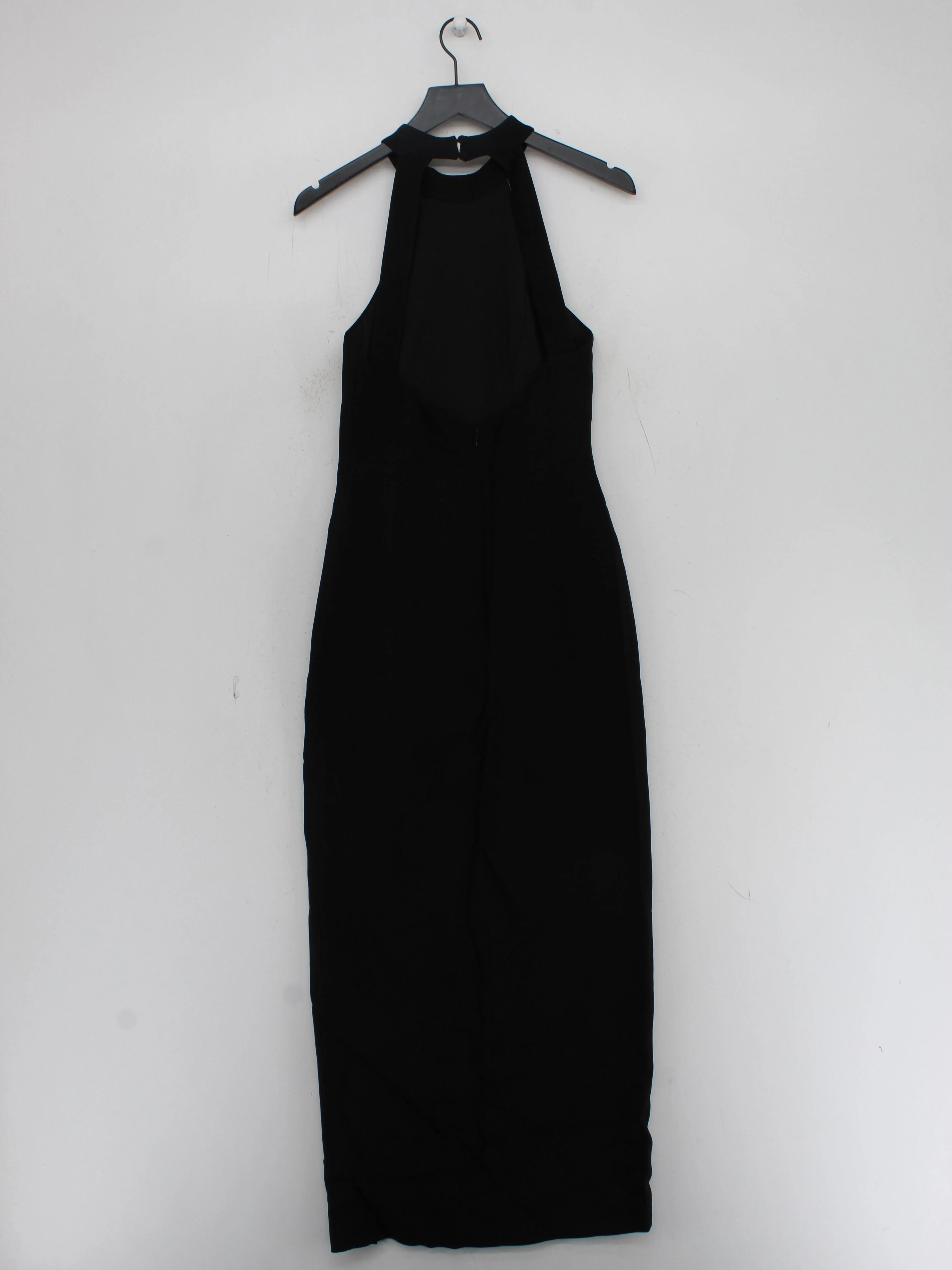 Karen Millen Bodycon Midi Dress UK10 in Black RRP £249 - Image 2