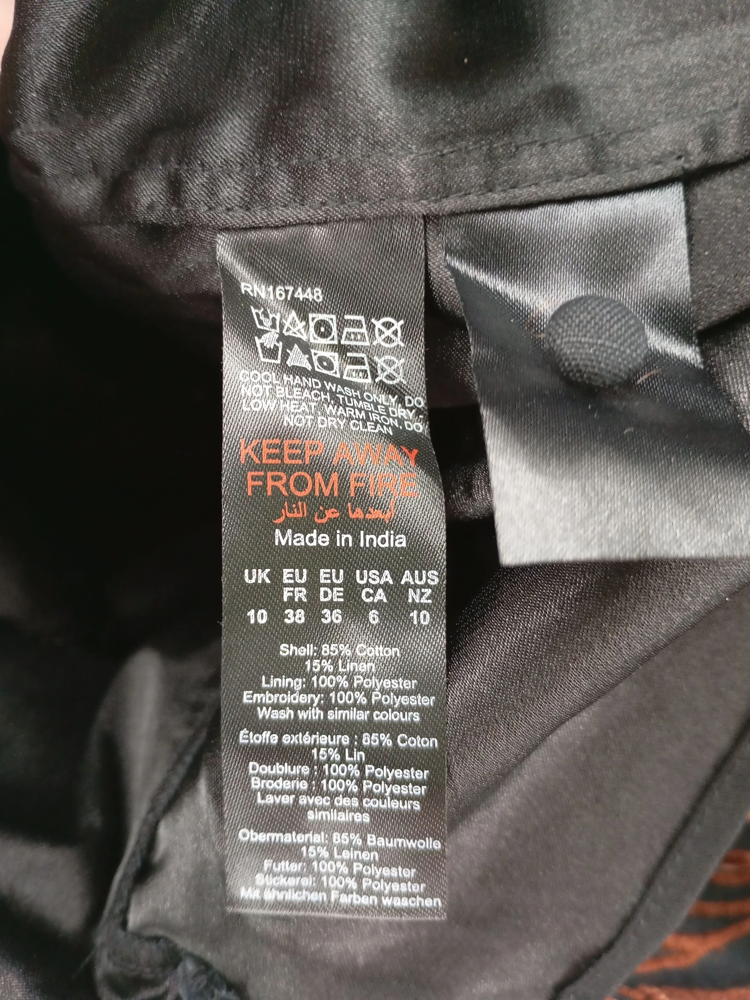 Karen Millen Bodycon Midi Dress UK10 in Black RRP £269 - Image 7