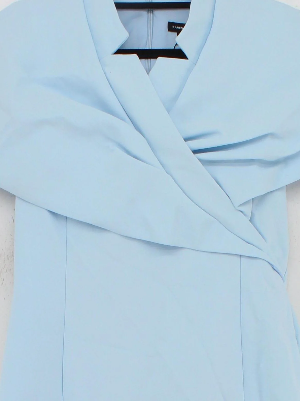 Karen Millen Bodycon Midi Dress UK10 in Blue RRP £219 - Image 3