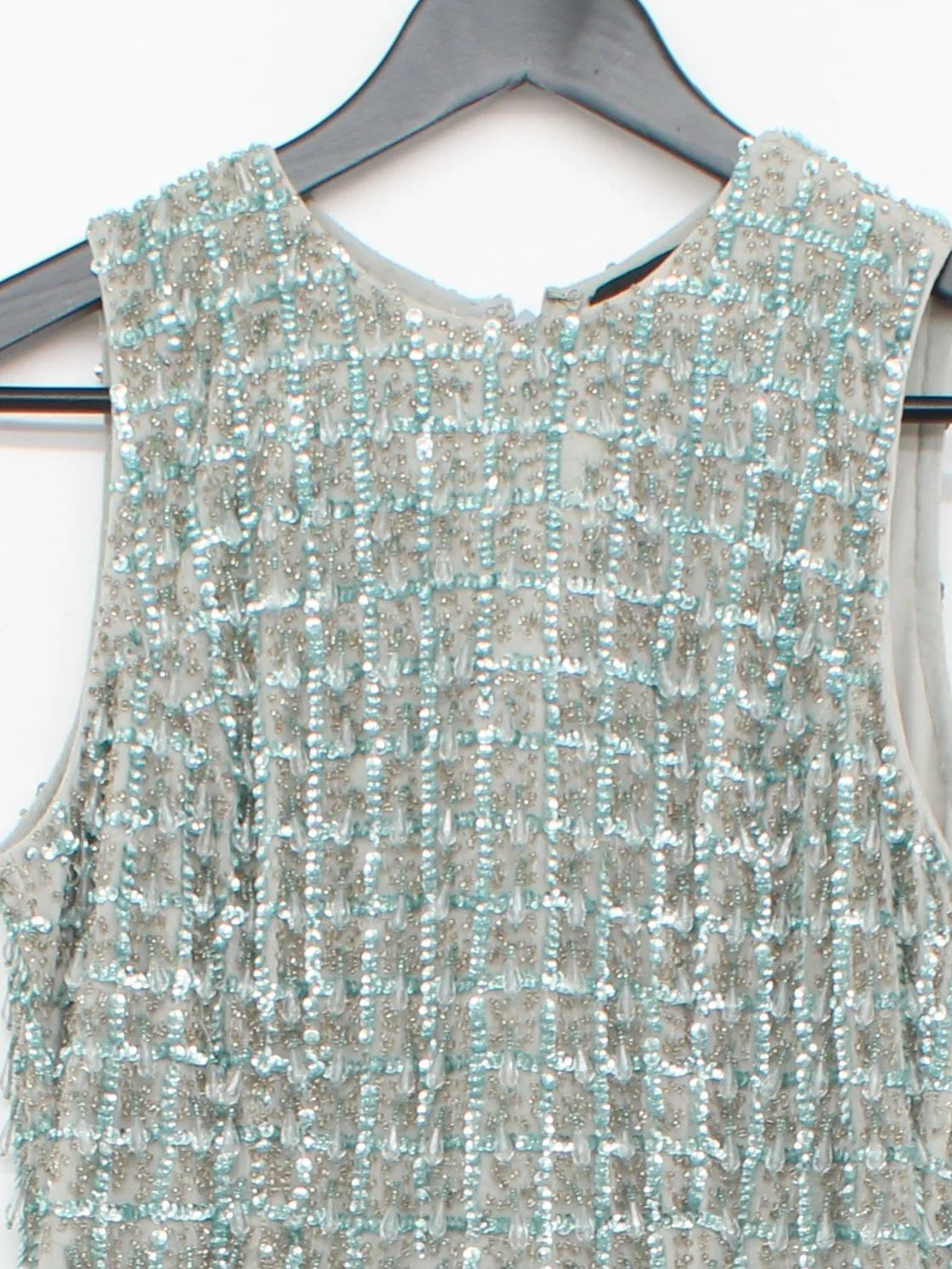 Karen Millen Bodycon Midi Dress UK10 in Blue RRP £349 - Image 3
