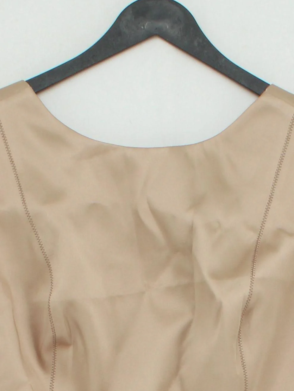 Karen Millen Bodycon Midi Dress UK10 in Cream RRP £279 - Image 3