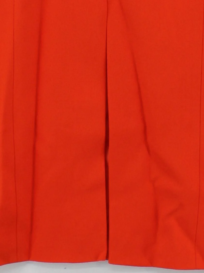 Karen Millen Bodycon Midi Dress UK10 in Orange RRP £199 - Image 5
