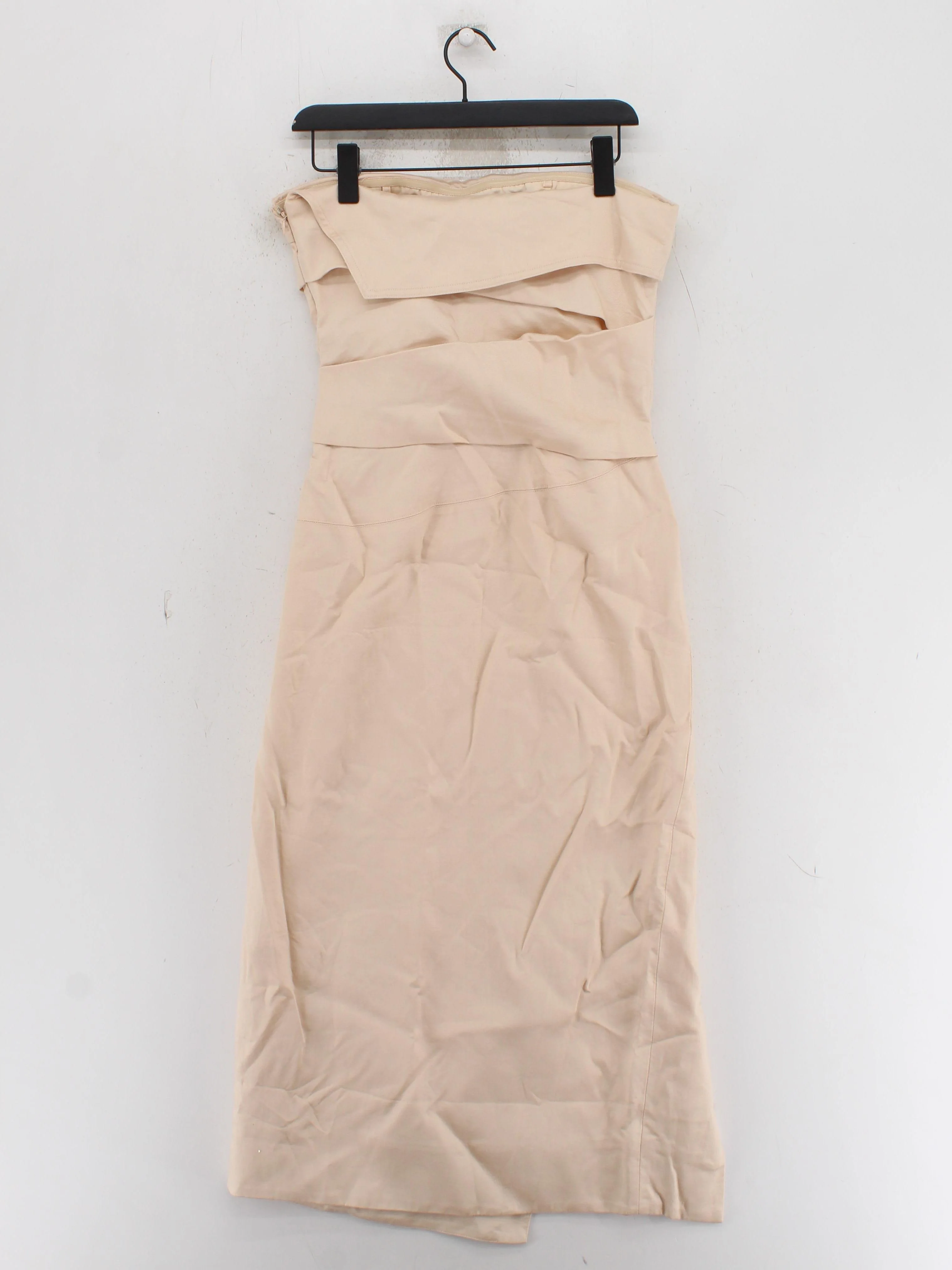 Karen Millen Bodycon Midi Dress UK10 in Pink RRP £219 - Image 2