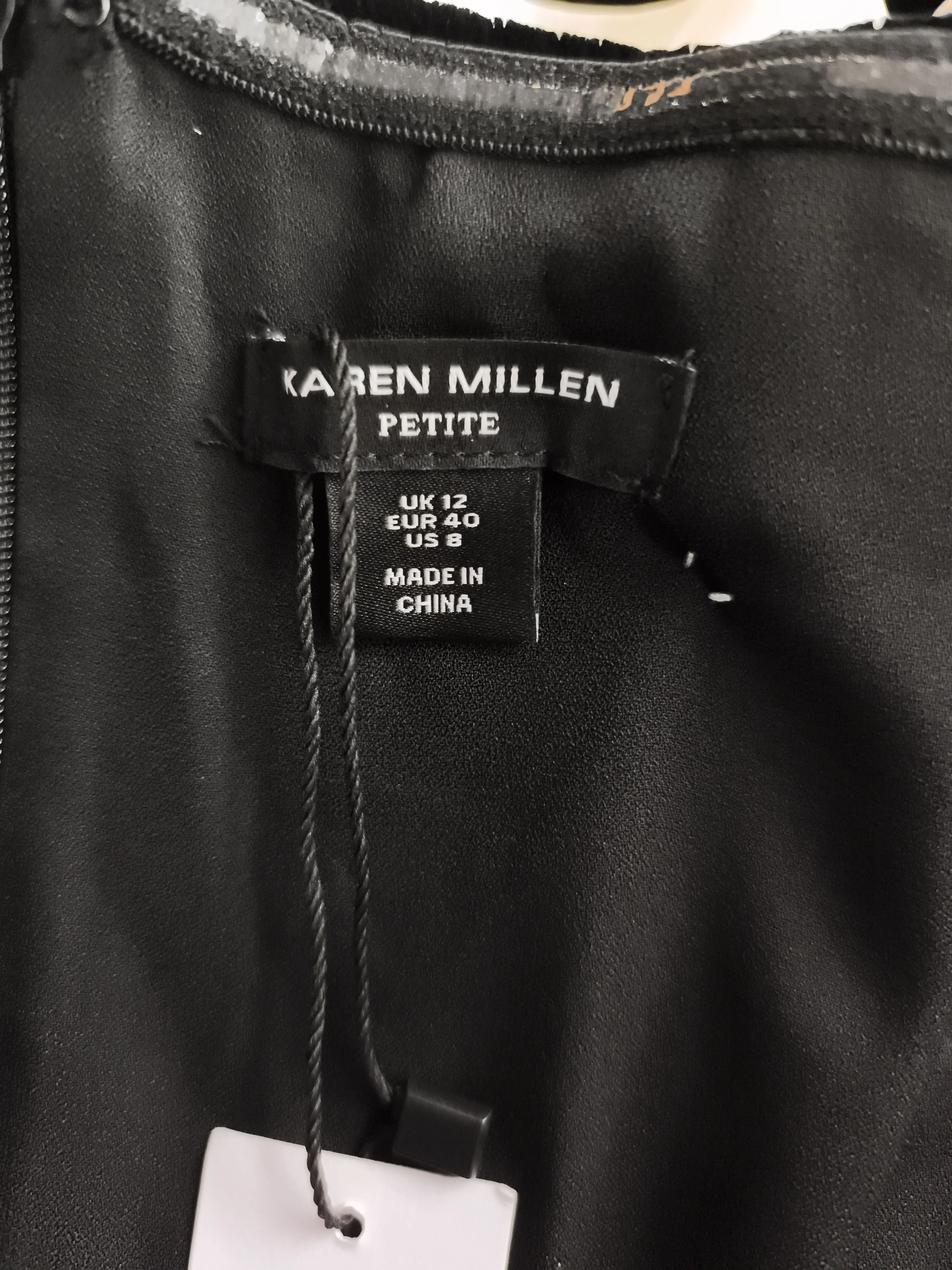 Karen Millen Bodycon Midi Dress UK12 in Black RRP £179 - Image 6