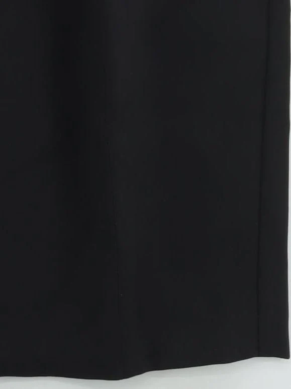 Karen Millen Bodycon Midi Dress UK12 in Black RRP £189 - Image 4