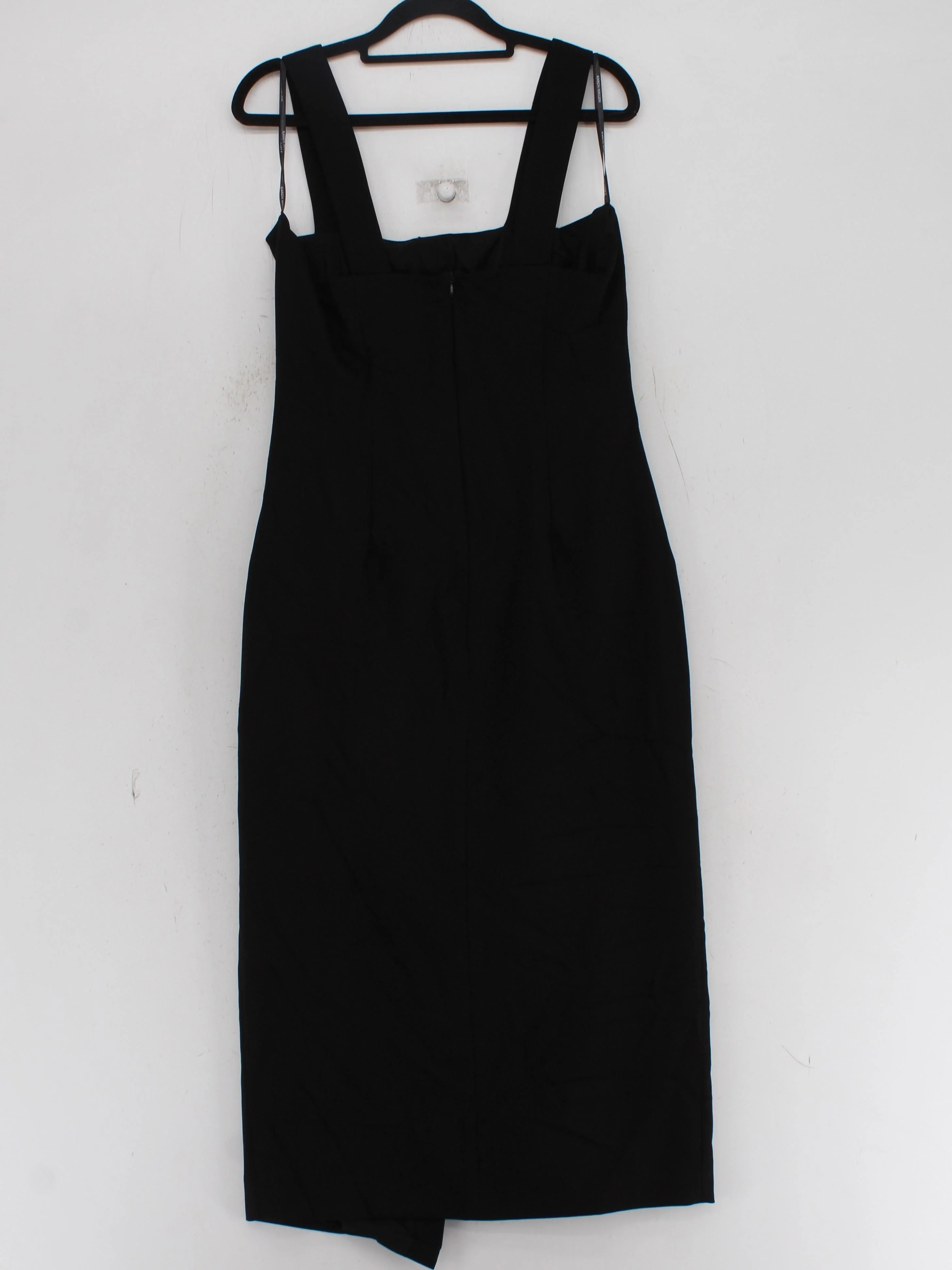 Karen Millen Bodycon Midi Dress UK12 in Black RRP £199 - Image 2