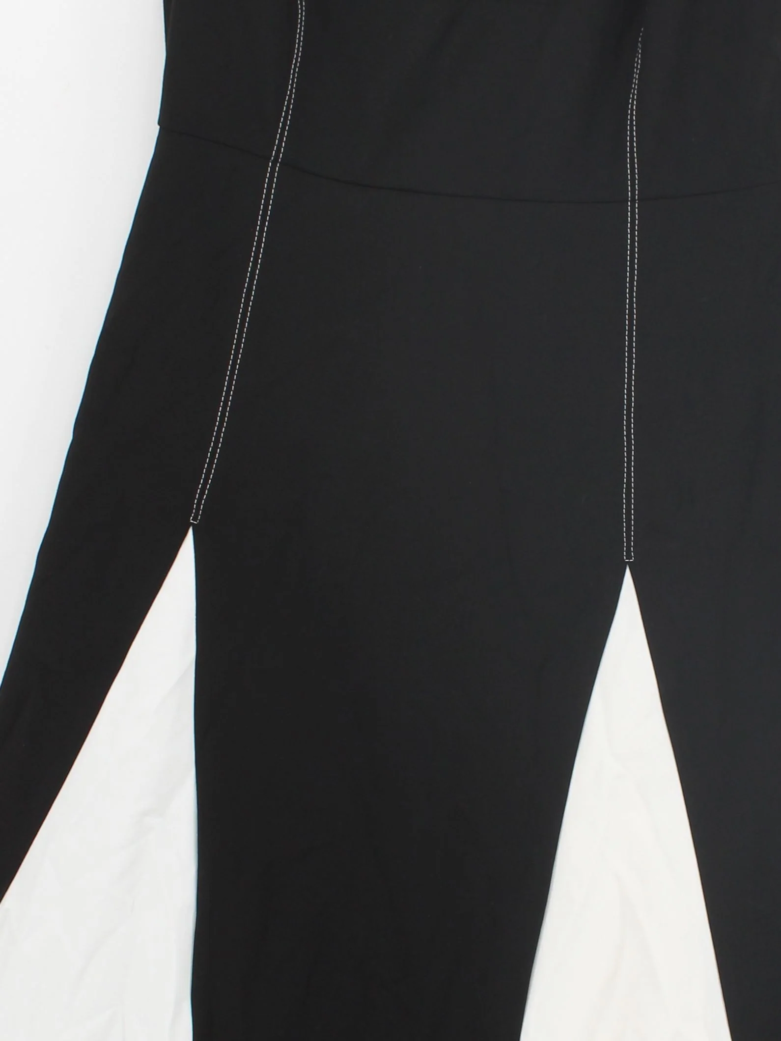 Karen Millen Bodycon Midi Dress UK12 in Black RRP £239 - Image 3