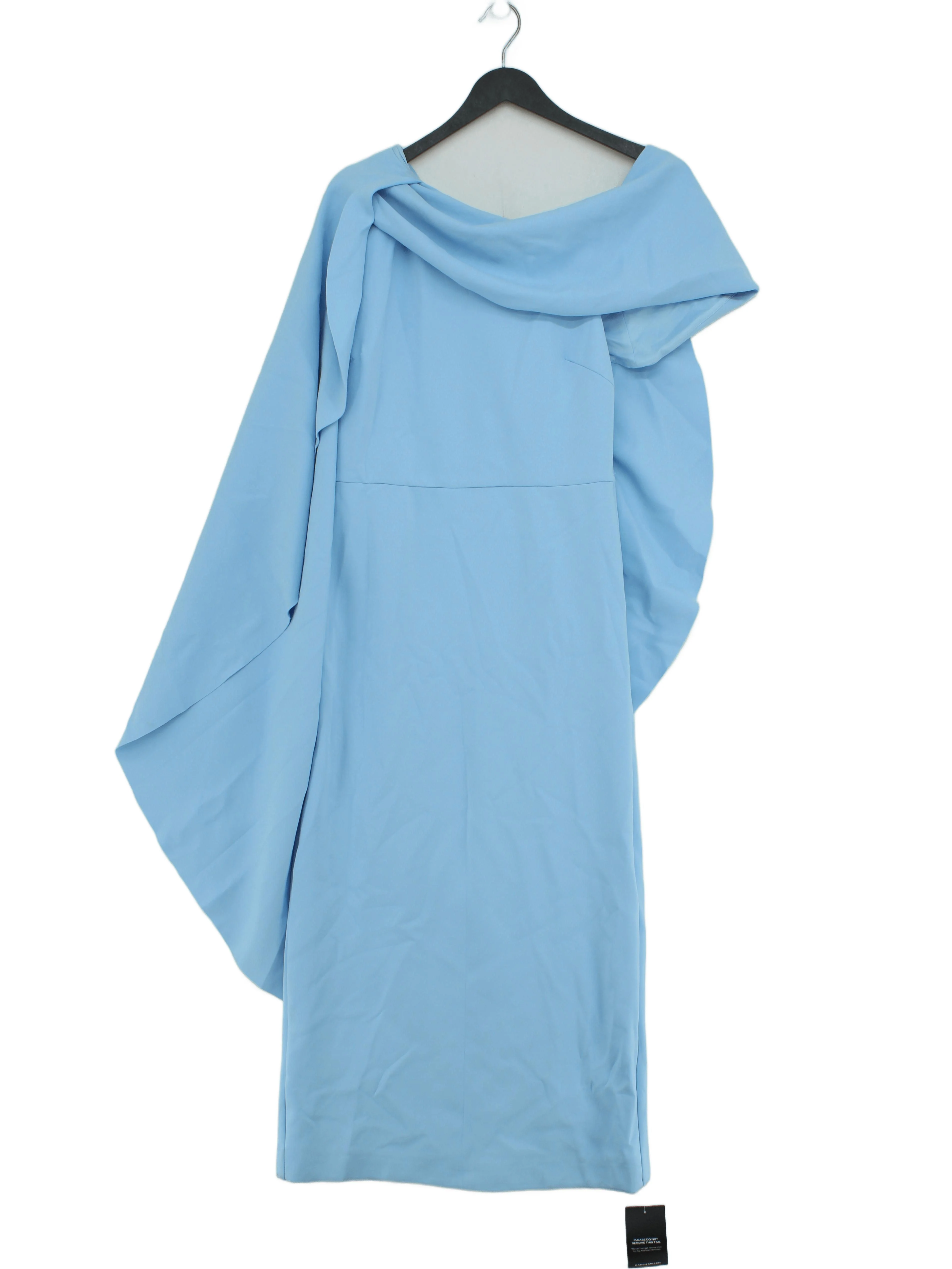 Karen Millen Bodycon Midi Dress UK12 in Blue RRP £149