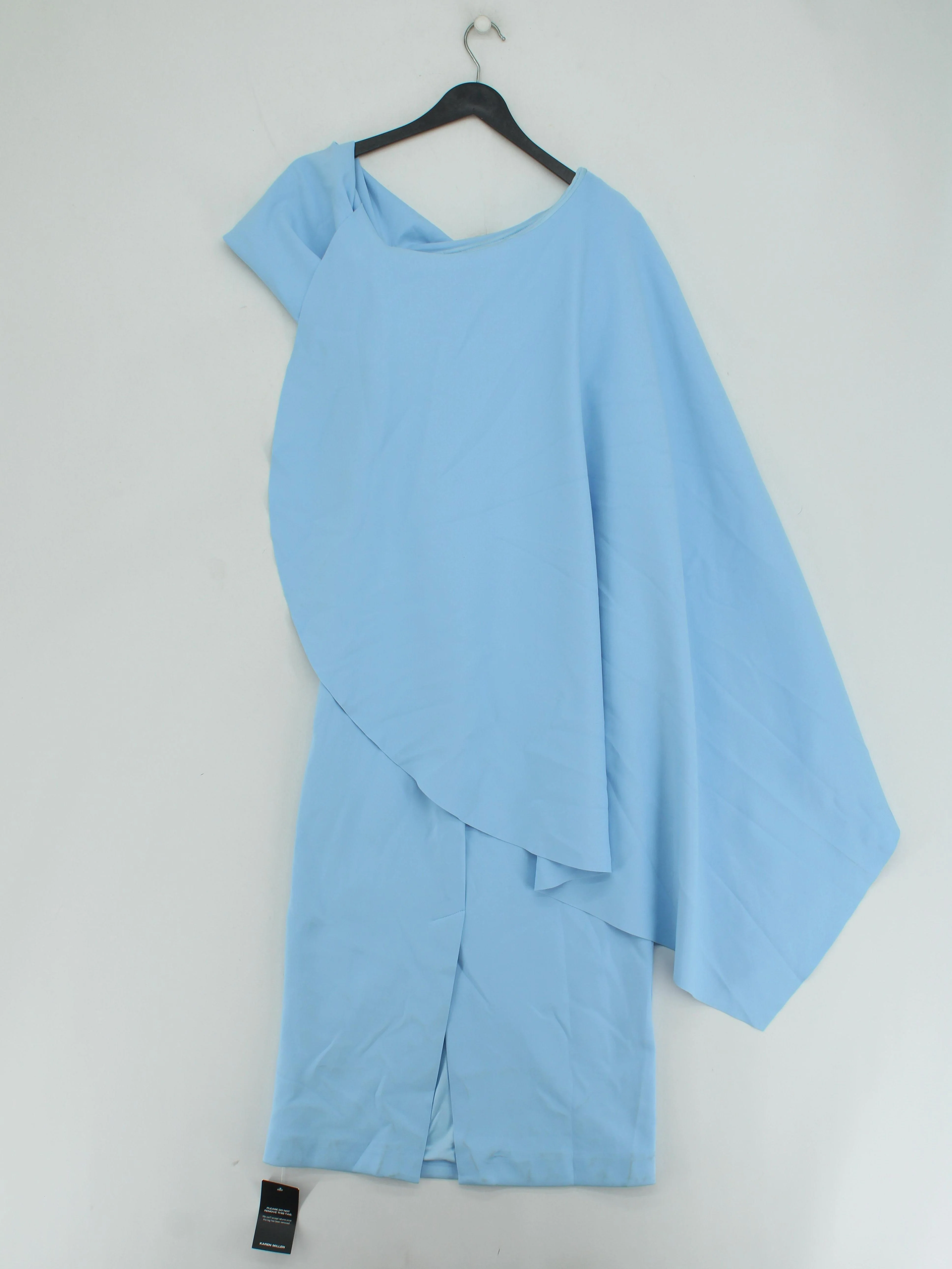 Karen Millen Bodycon Midi Dress UK12 in Blue RRP £149 - Image 2