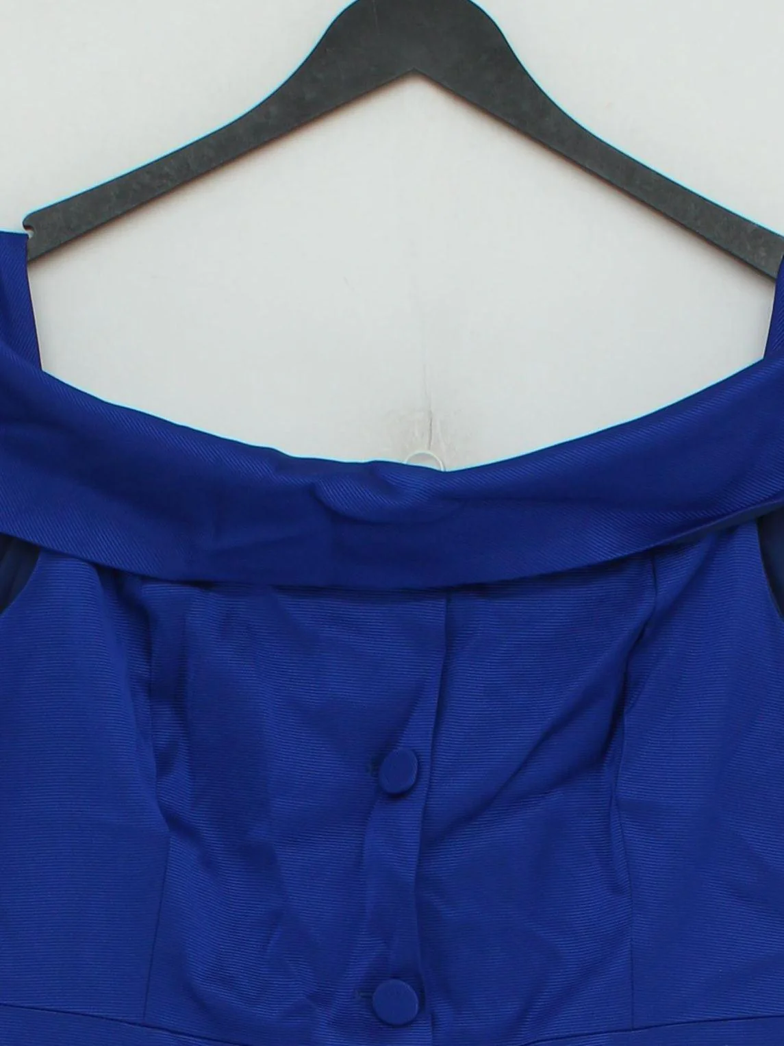 Karen Millen Bodycon Midi Dress UK12 in Blue RRP £229 - Image 3