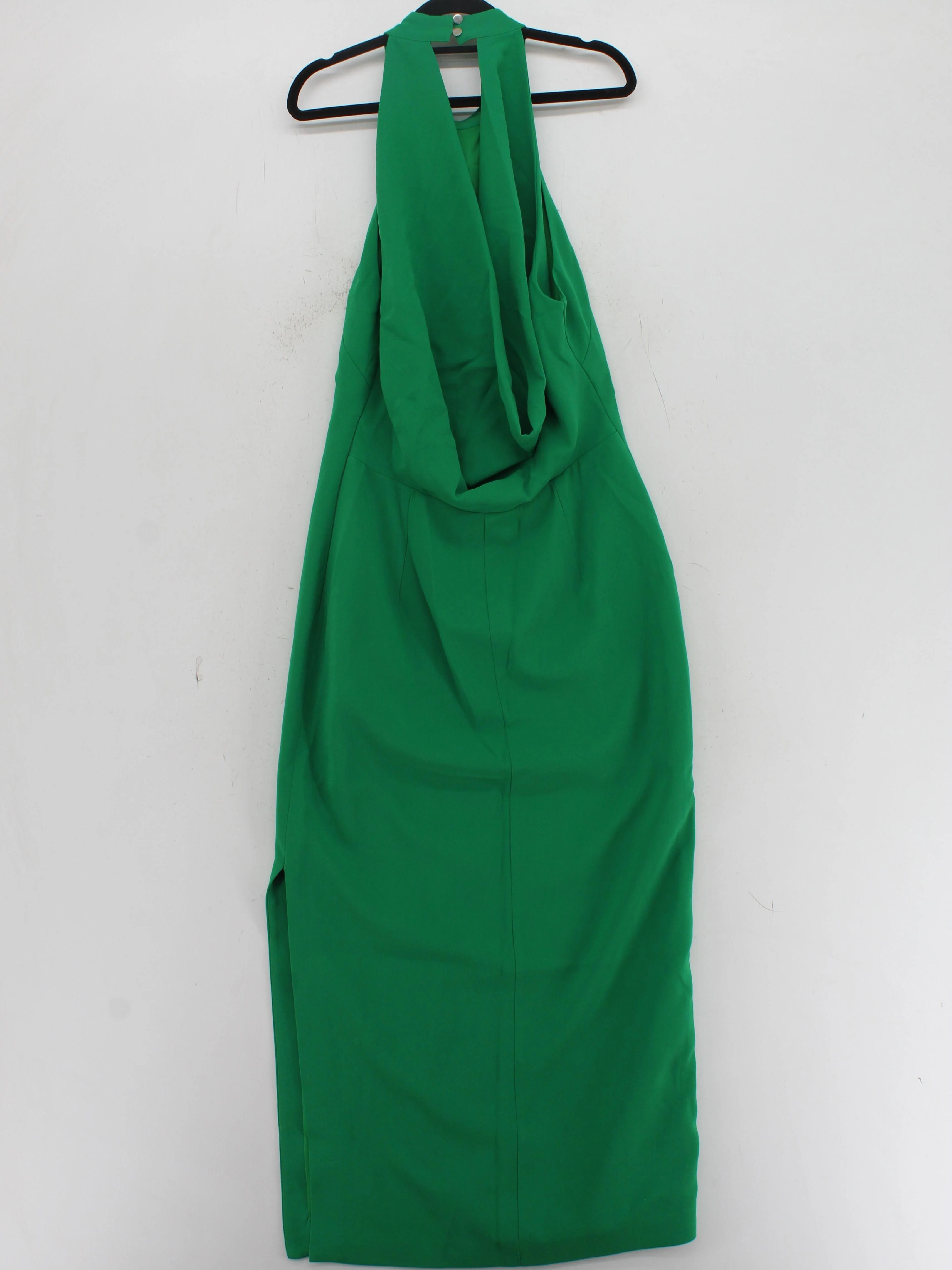 Karen Millen Bodycon Midi Dress UK12 in Green RRP £199 - Image 2