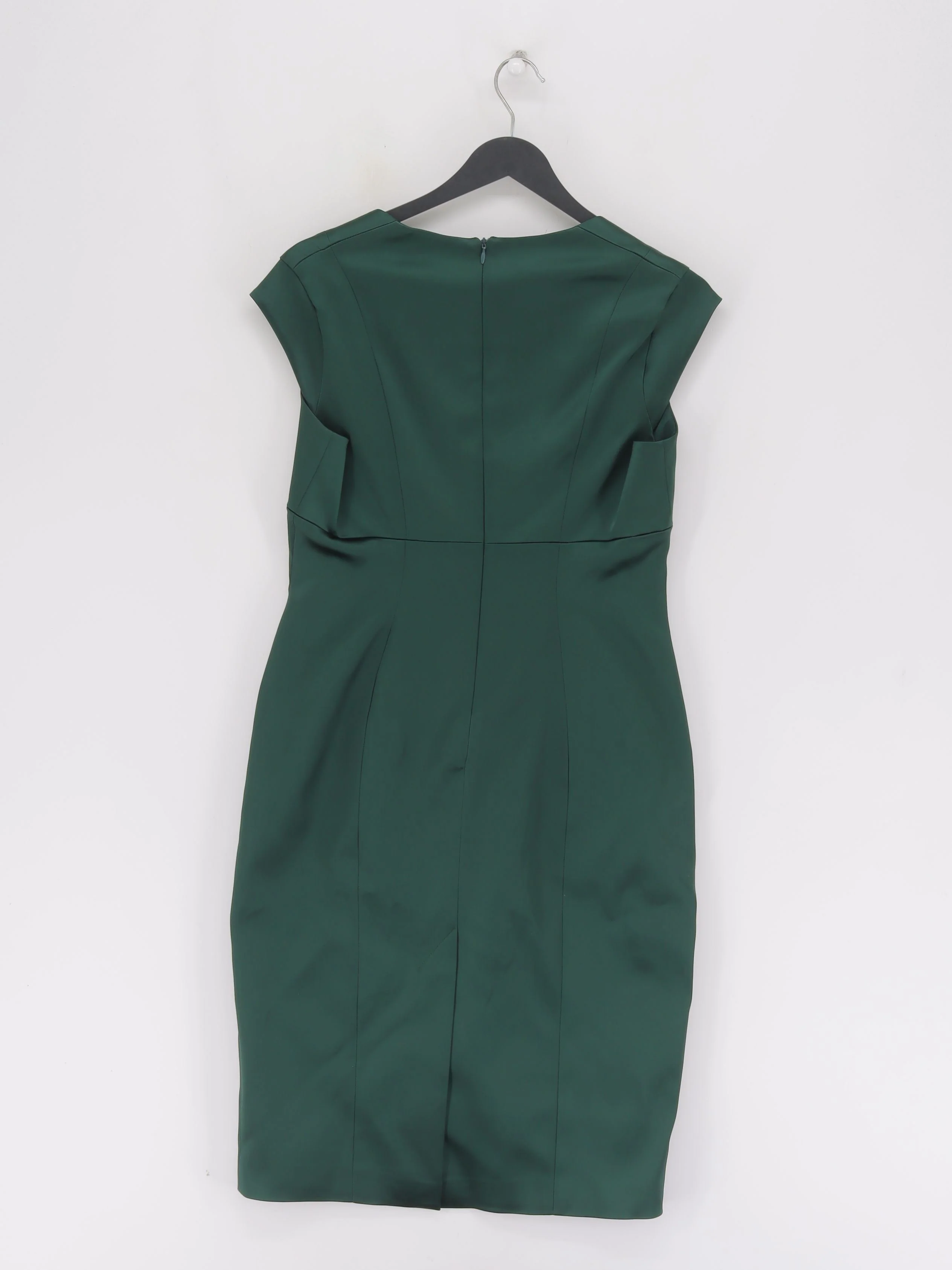 Karen Millen Bodycon Midi Dress UK12 in Green RRP £229 - Image 2