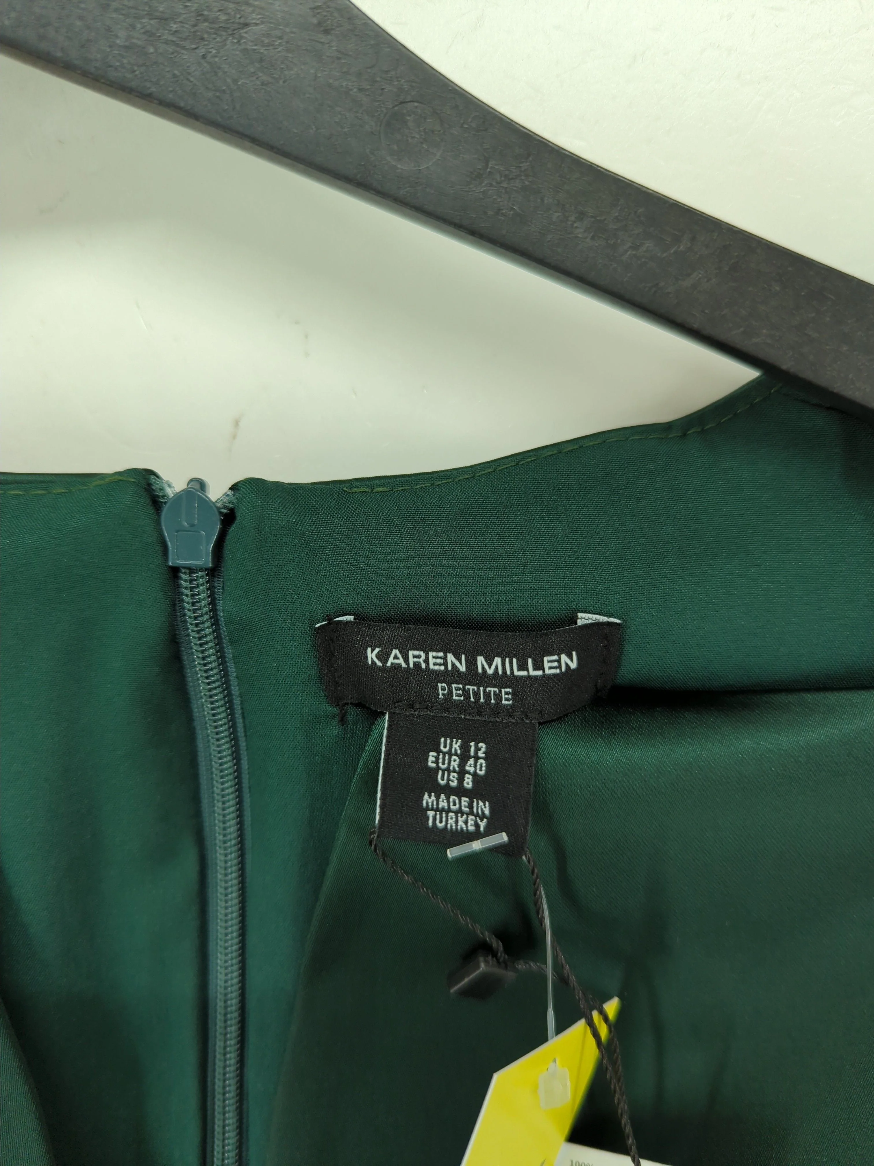 Karen Millen Bodycon Midi Dress UK12 in Green RRP £229 - Image 5