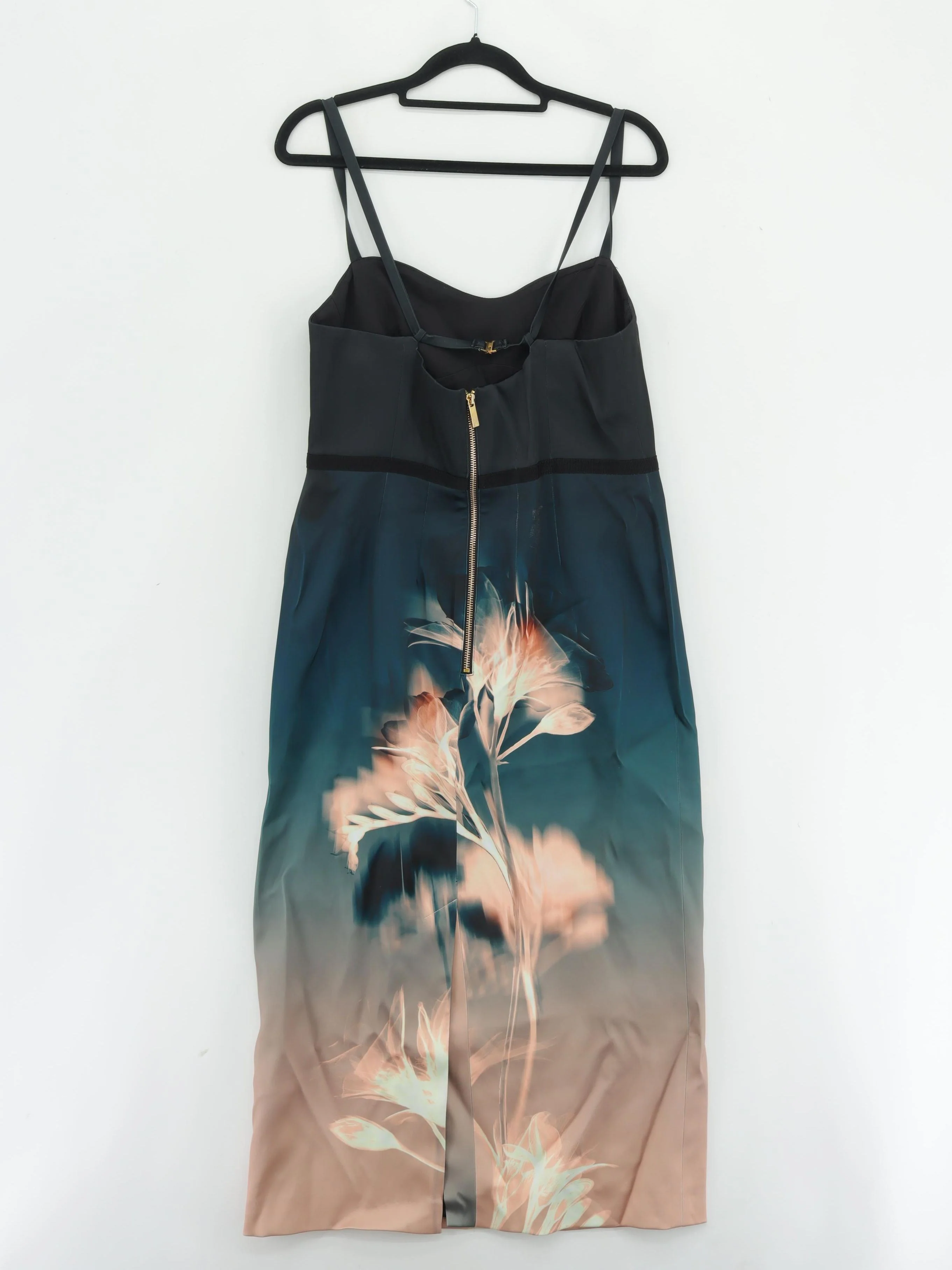 Karen Millen Bodycon Midi Dress UK12 in Multi RRP £249 - Image 2