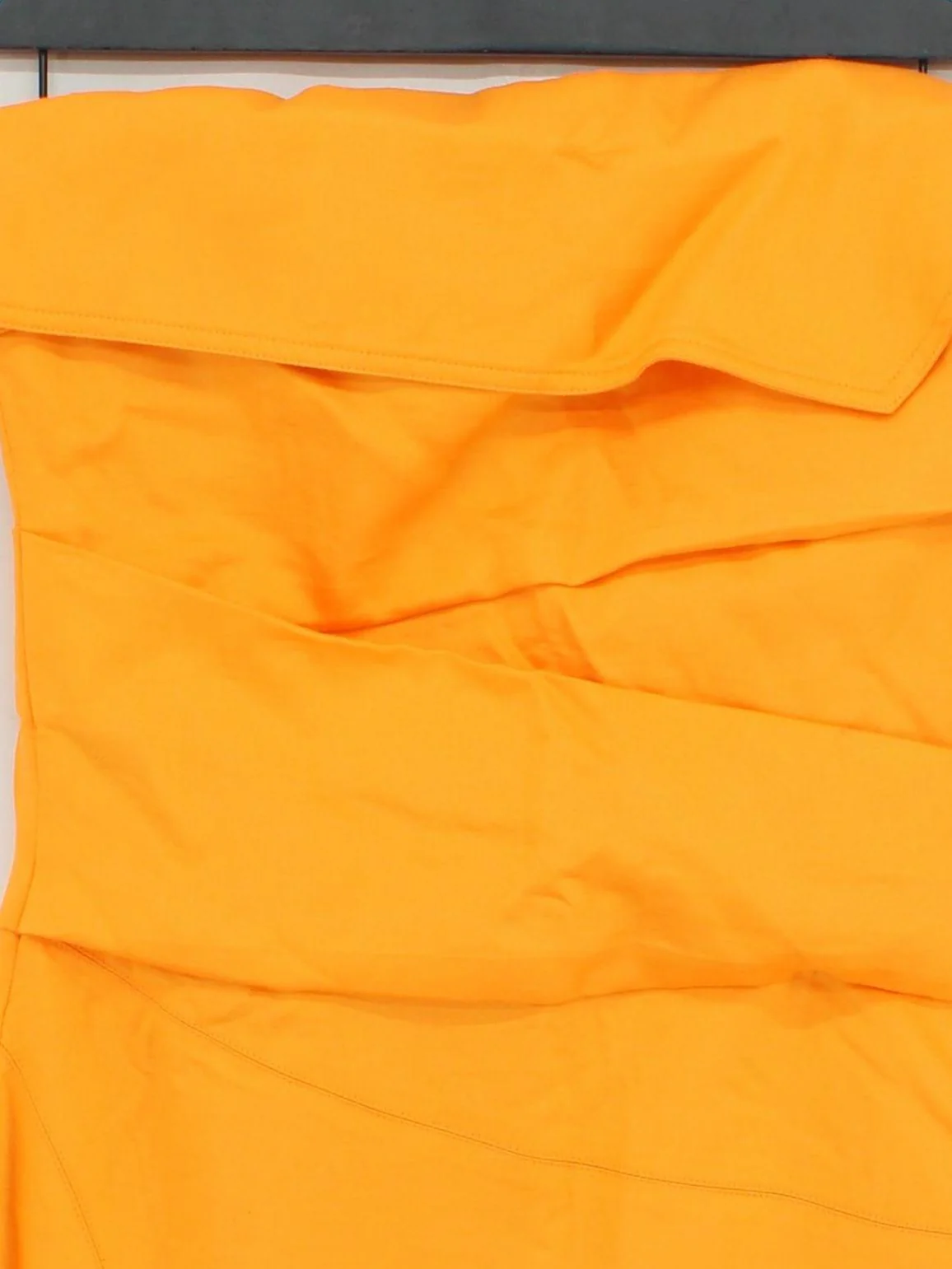 Karen Millen Bodycon Midi Dress UK12 in Orange RRP £219 - Image 3