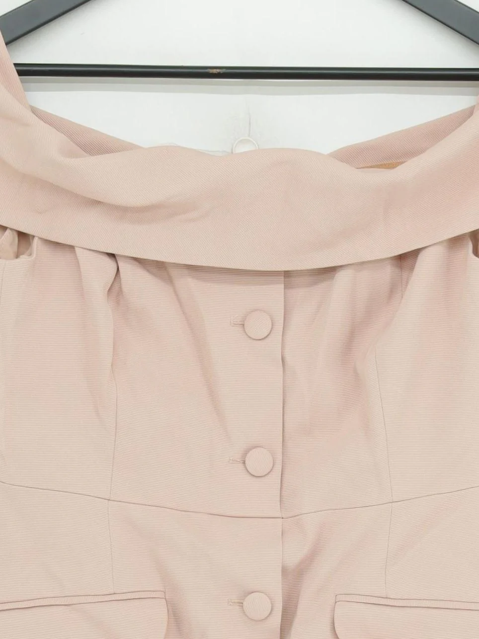 Karen Millen Bodycon Midi Dress UK12 in Pink RRP £229 - Image 3