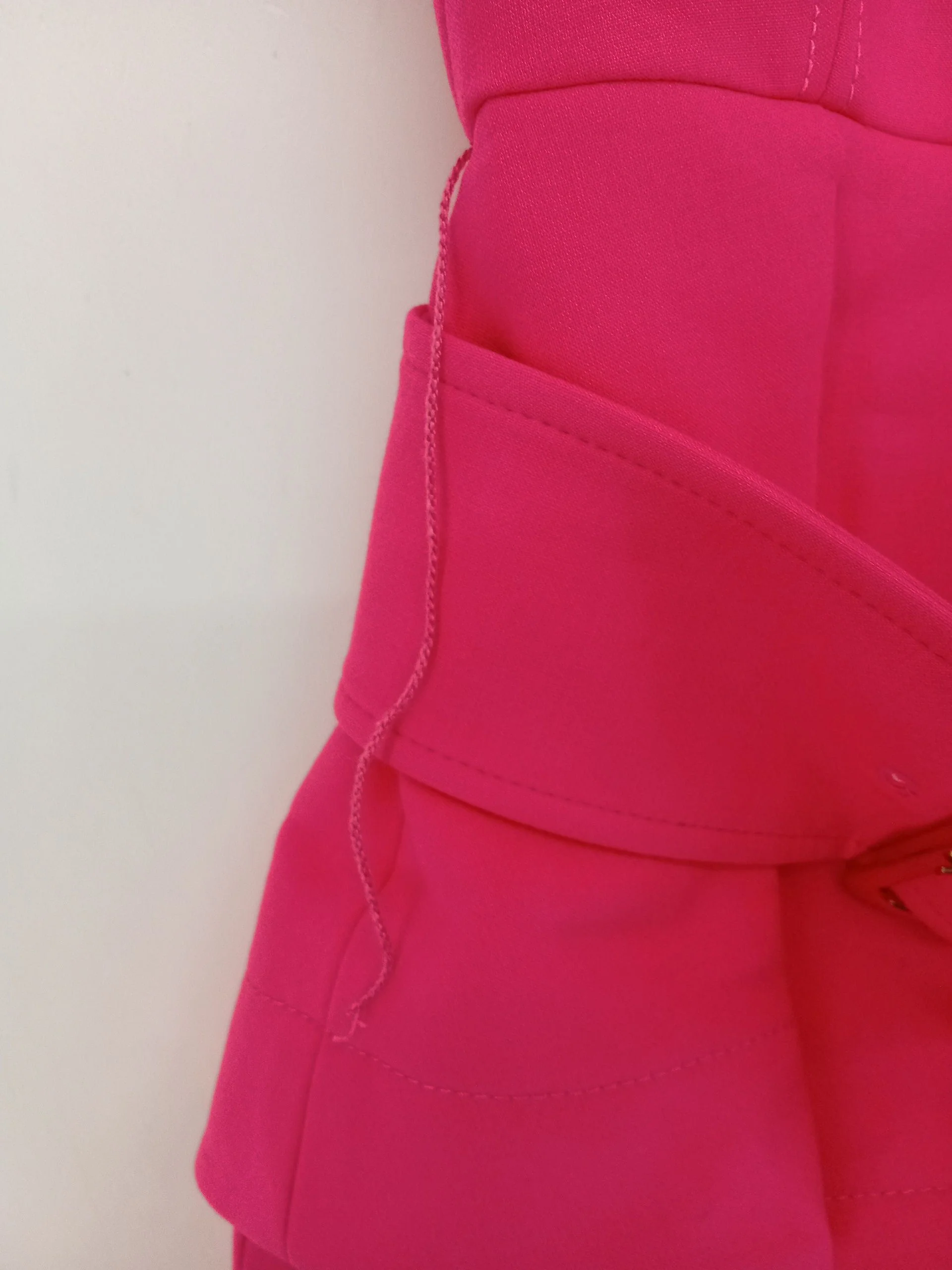 Karen Millen Bodycon Midi Dress UK12 in Pink RRP £229 - Image 5
