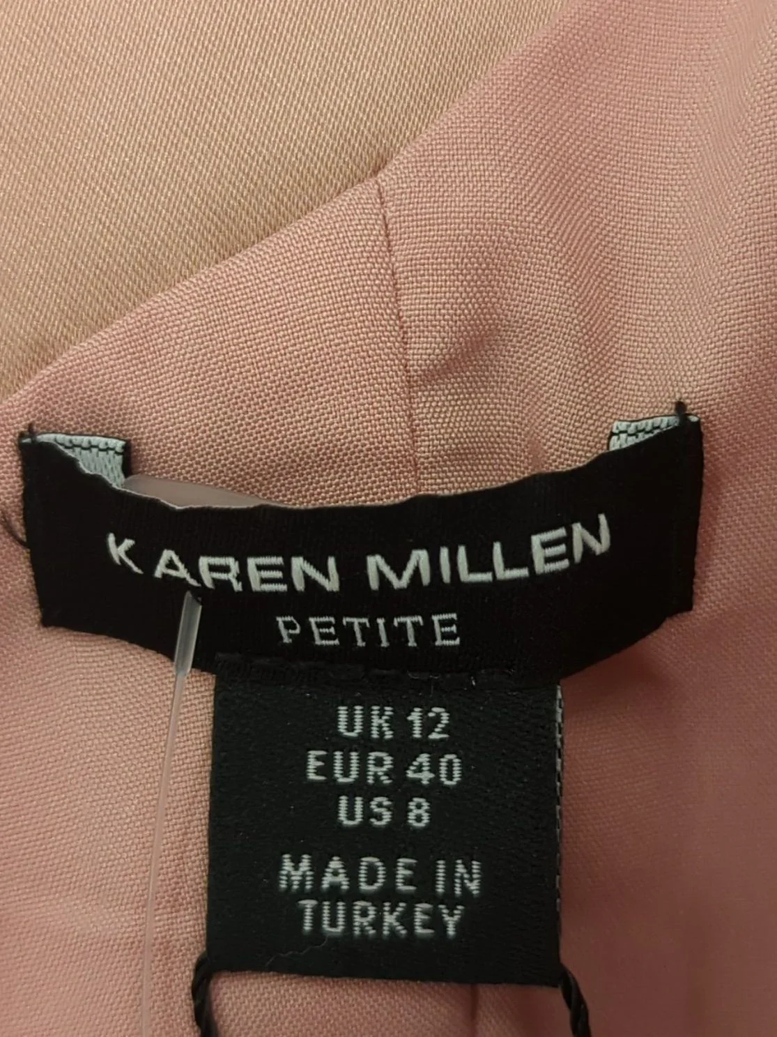 Karen Millen Bodycon Midi Dress UK12 in Pink RRP £279 - Image 5