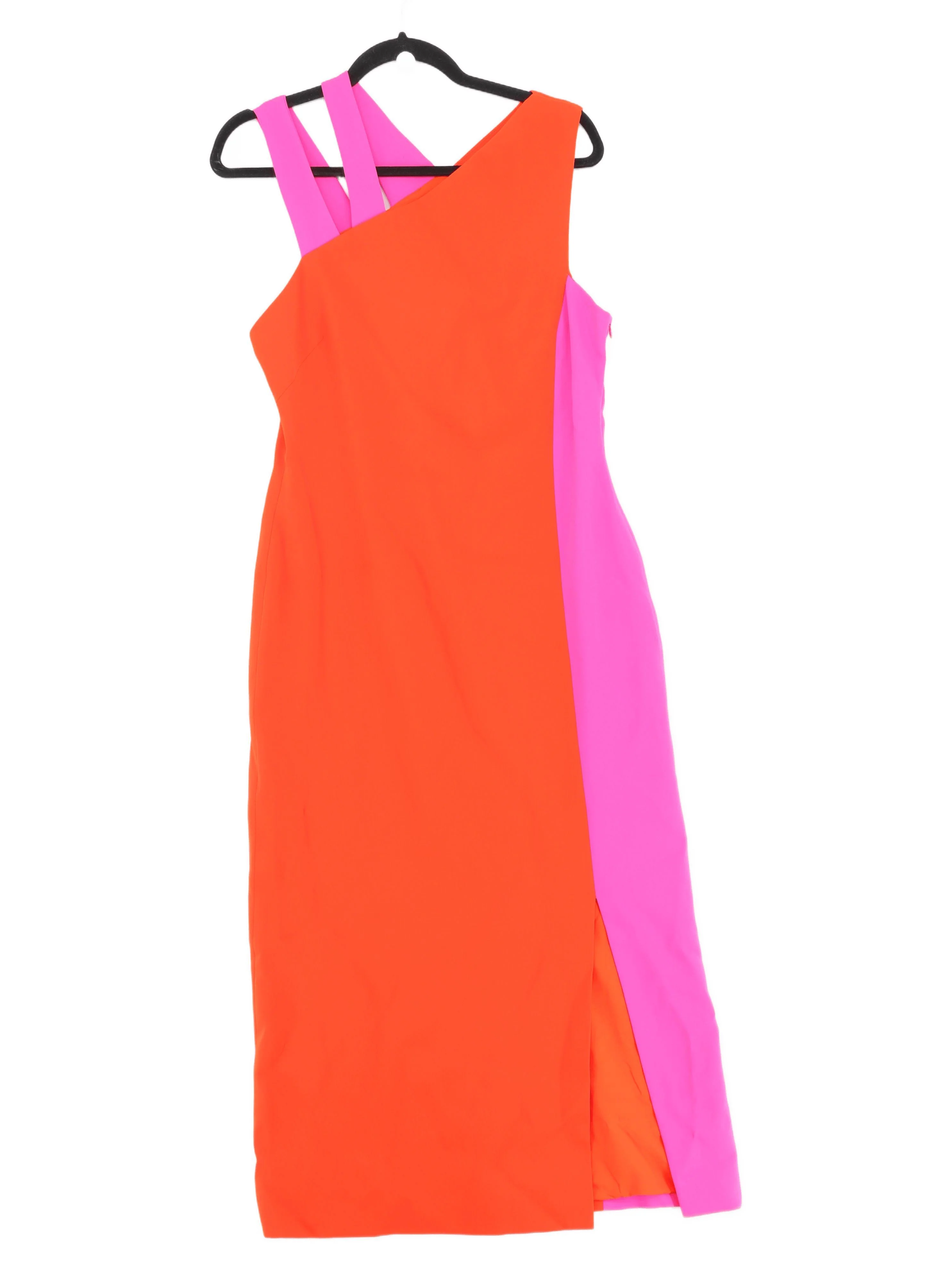 Karen Millen Bodycon Midi Dress UK12 in Red RRP £169 - Image 2