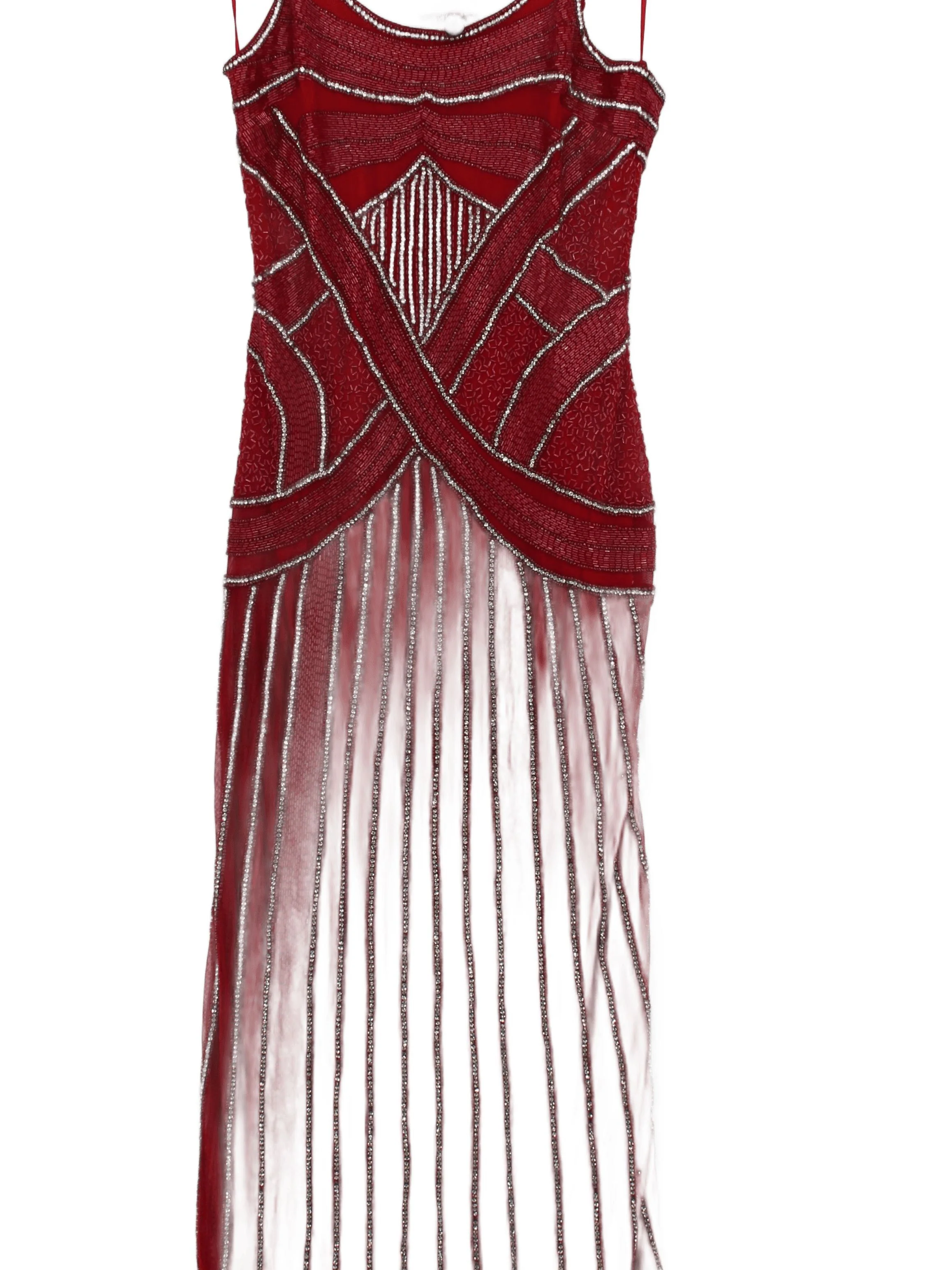 Karen Millen Bodycon Midi Dress UK12 in Red RRP £479