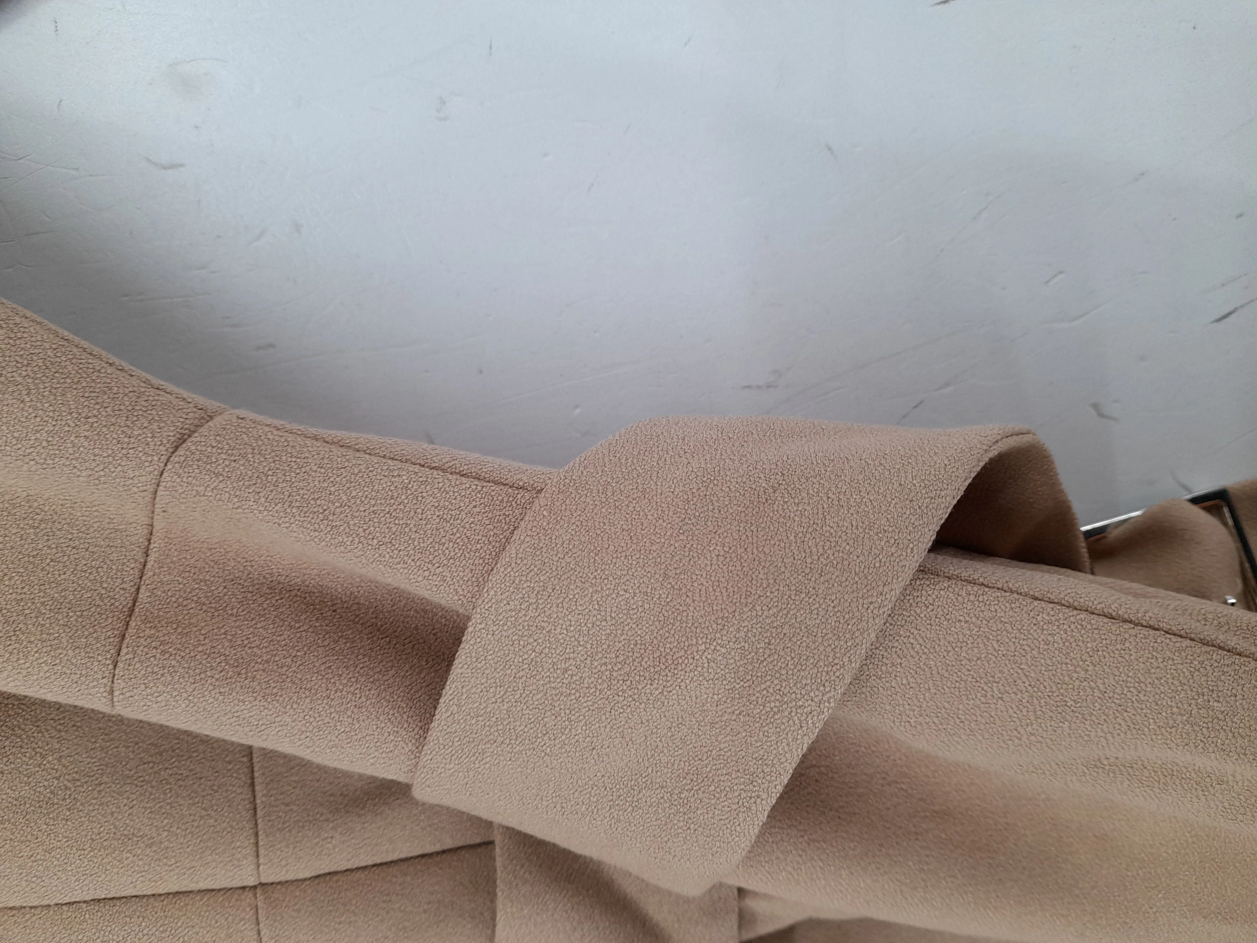Karen Millen Bodycon Midi Dress UK12 in Tan RRP £199 - Image 5