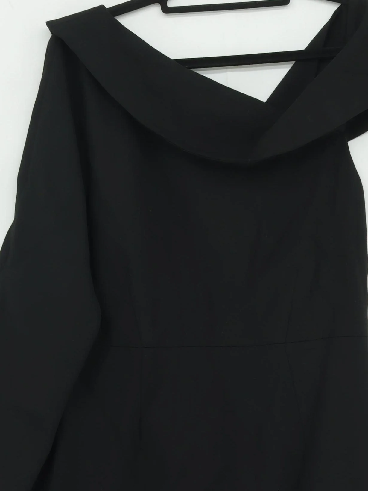 Karen Millen Bodycon Midi Dress UK14 in Black RRP £199 - Image 3