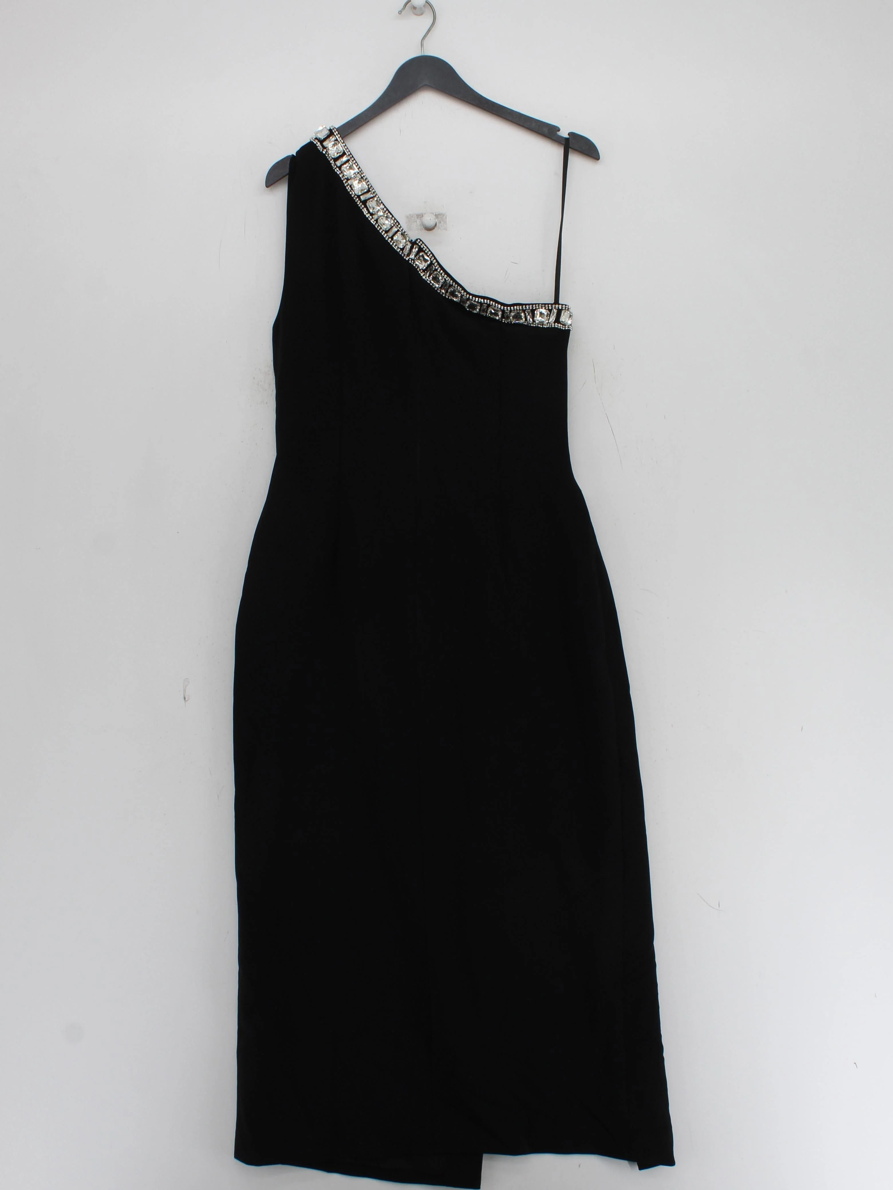 Karen Millen Bodycon Midi Dress UK14 in Black RRP £319 - Image 2