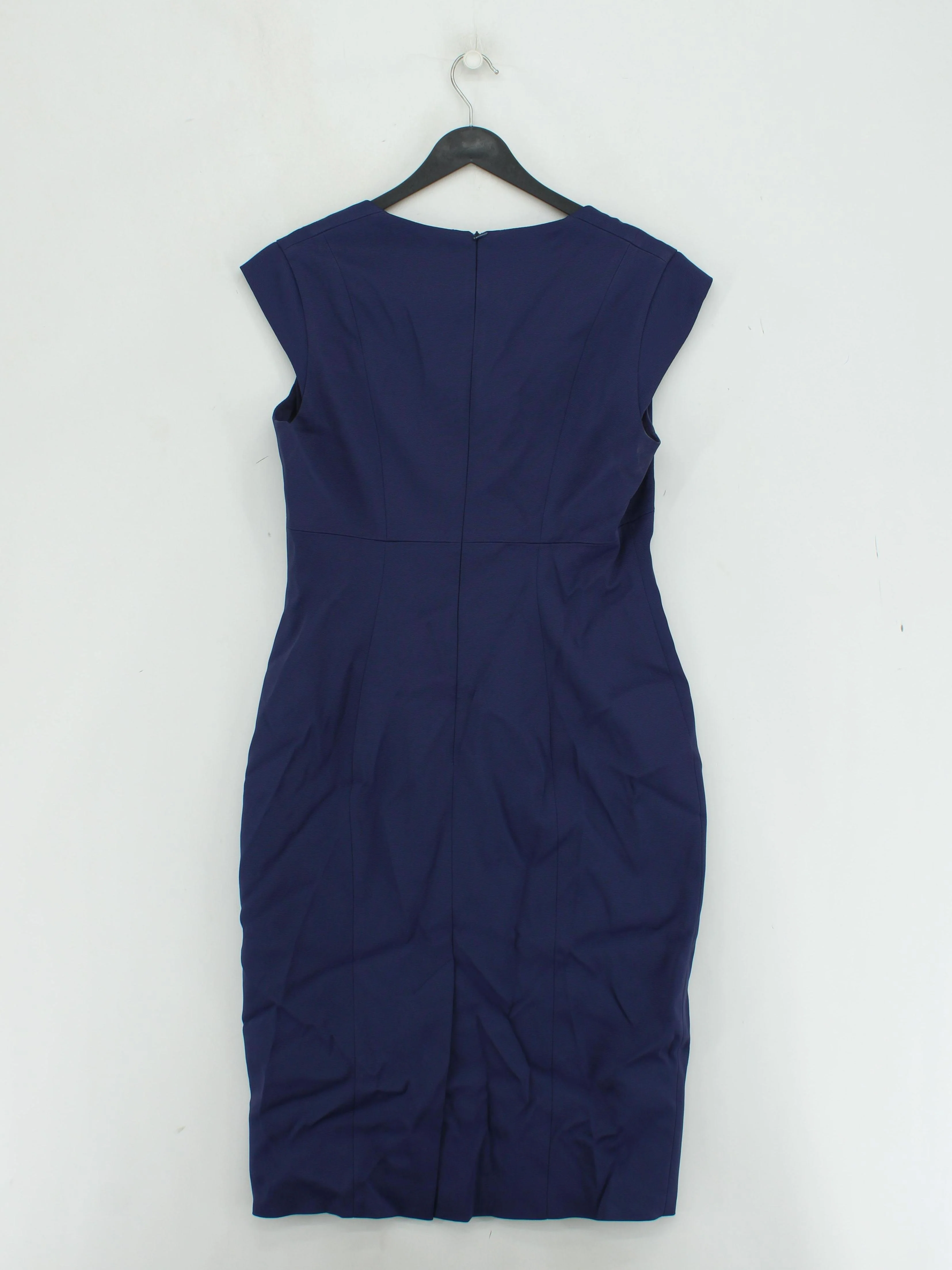 Karen Millen Bodycon Midi Dress UK14 in Blue RRP £229 - Image 2