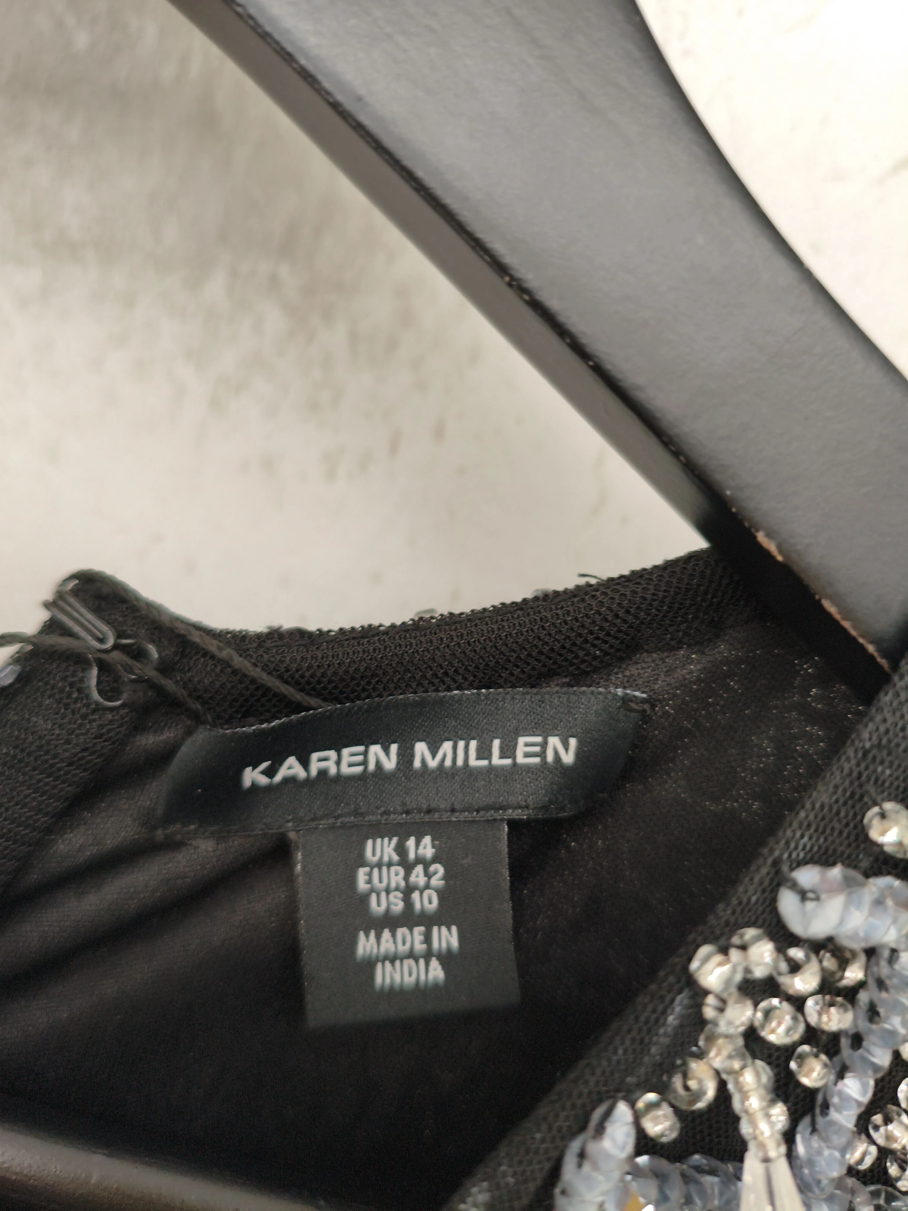 Karen Millen Bodycon Midi Dress UK14 in Multi RRP £349 - Image 6