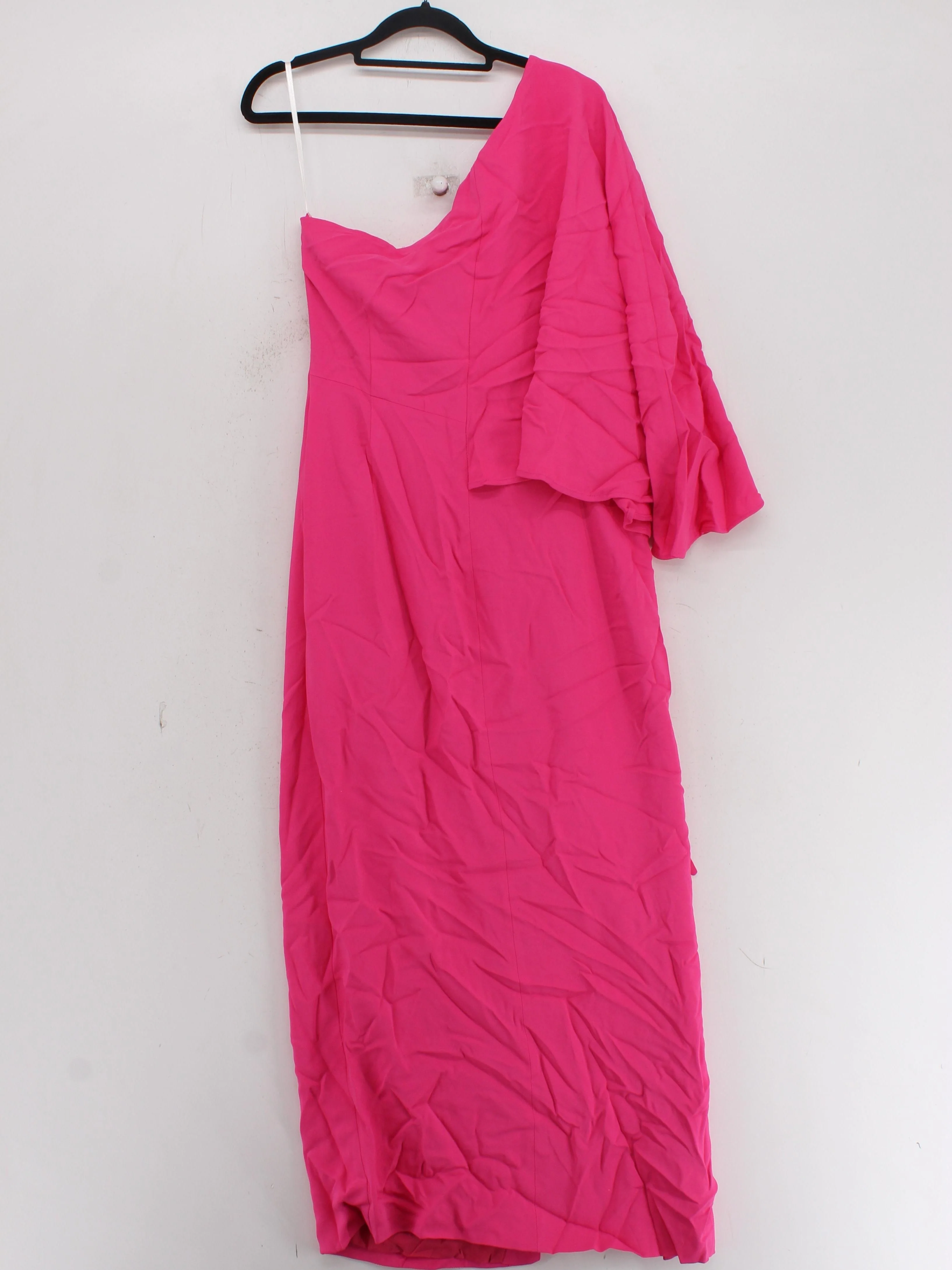 Karen Millen Bodycon Midi Dress UK14 in Pink RRP £239 - Image 2