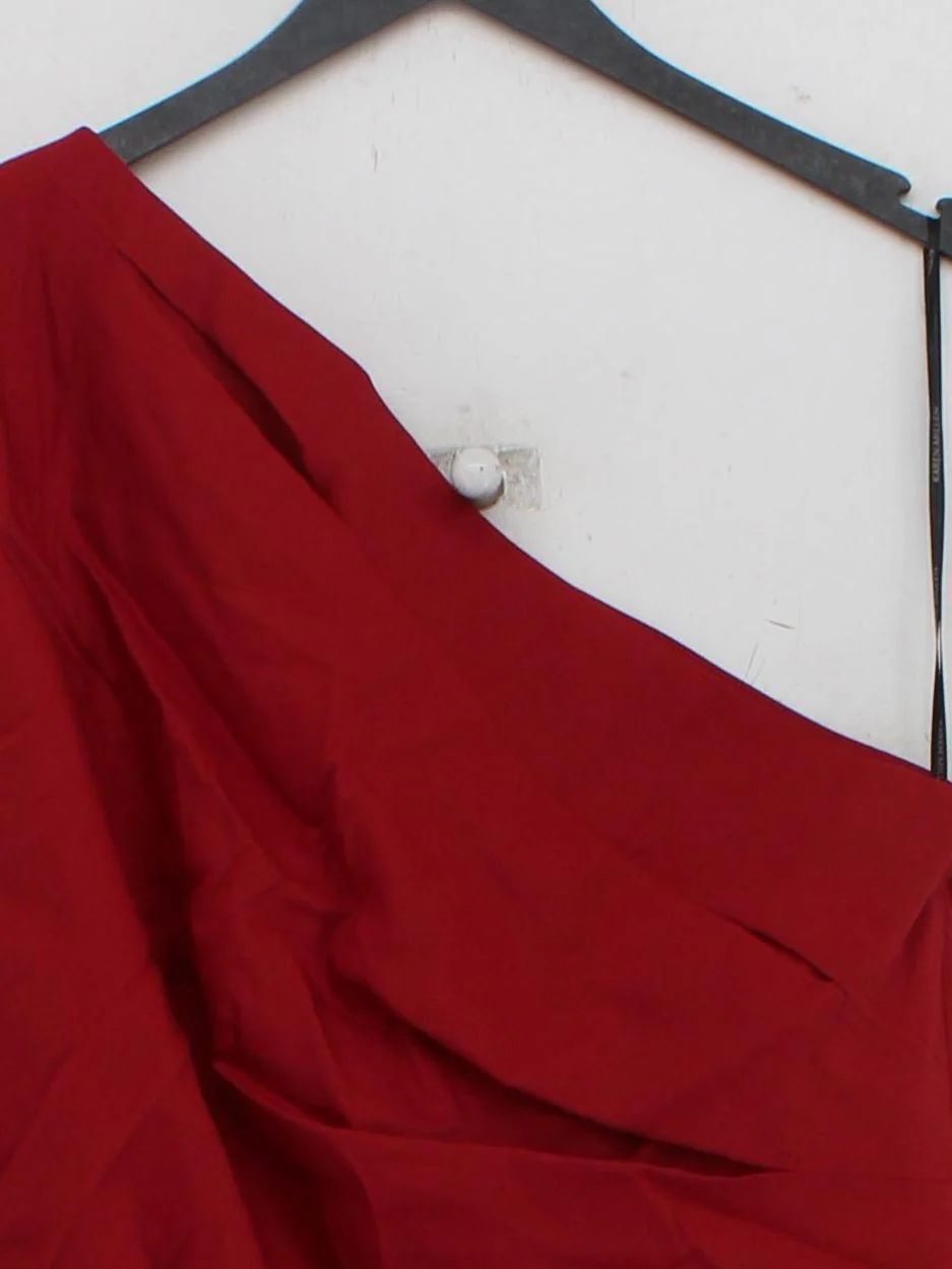 Karen Millen Bodycon Midi Dress UK14 in Red RRP £219 - Image 3