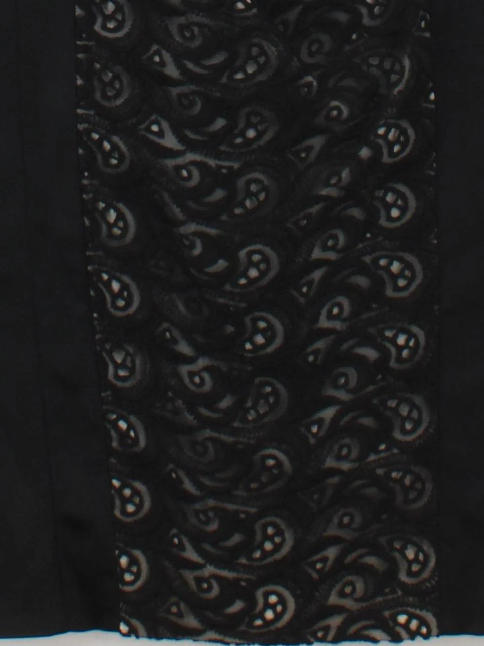 Karen Millen Bodycon Midi Dress UK16 in Black - Image 4