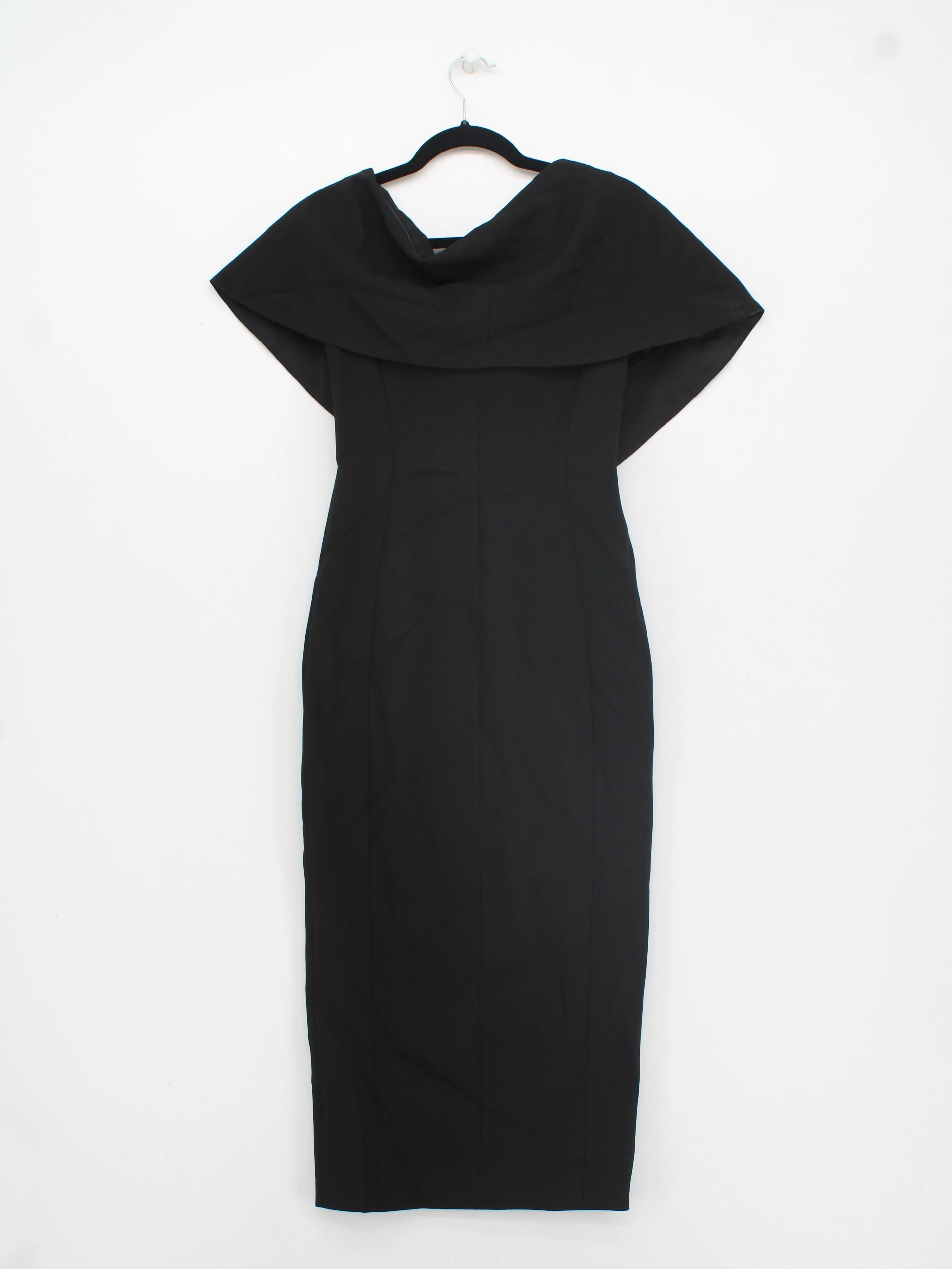 Karen Millen Bodycon Midi Dress UK6 in Black RRP £229 - Image 2
