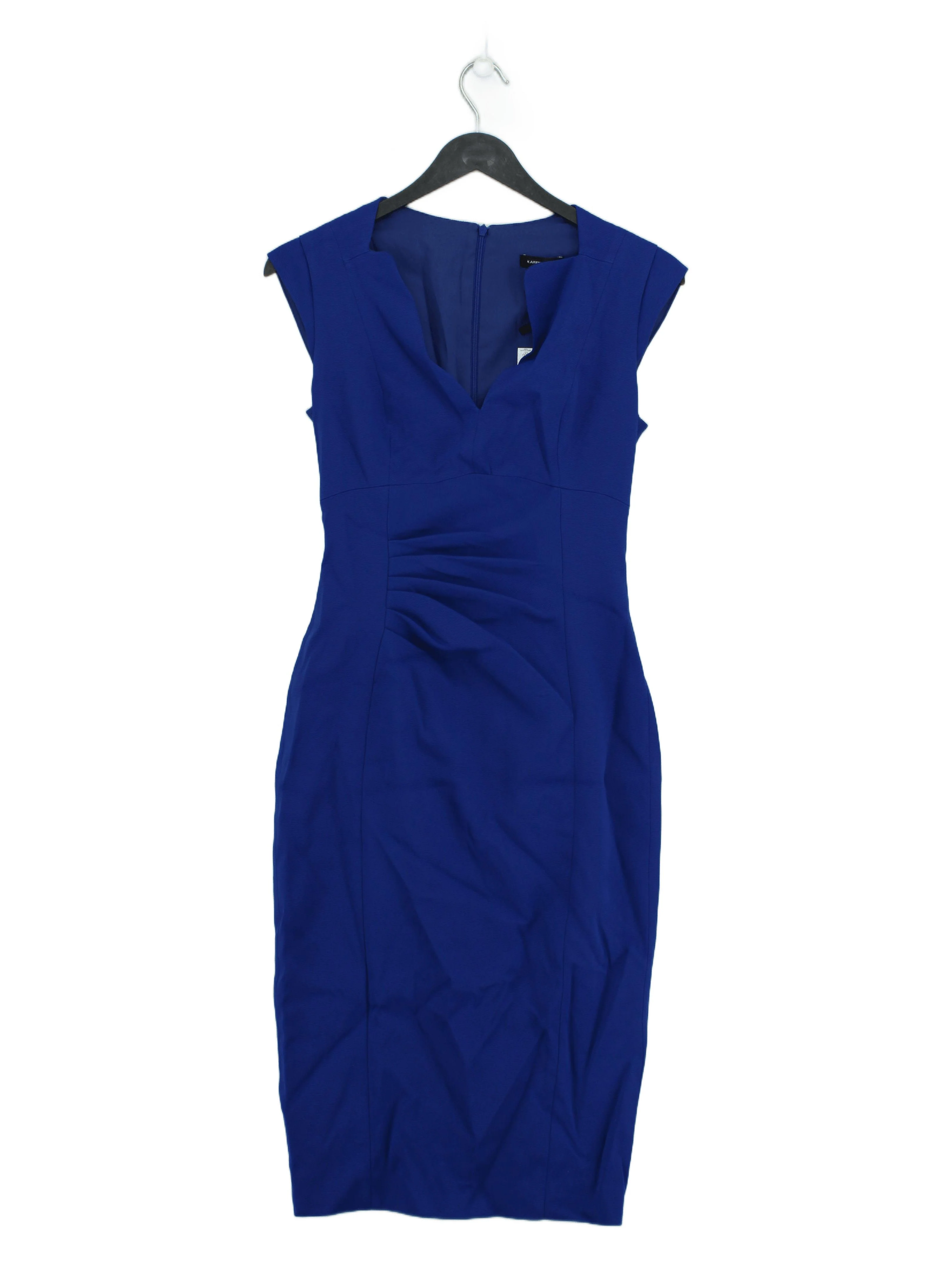 Karen Millen Bodycon Midi Dress UK6 in Blue RRP £229