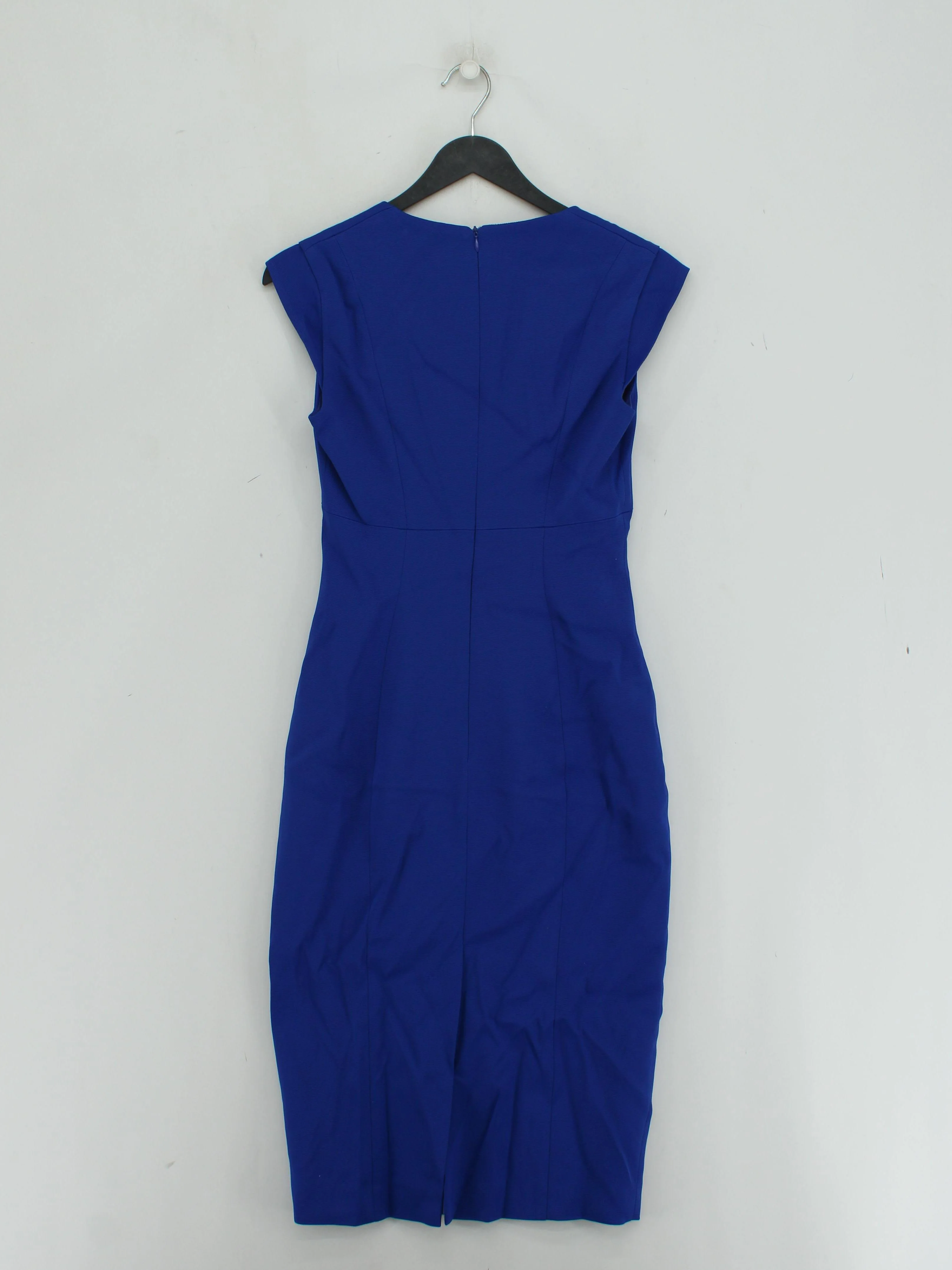 Karen Millen Bodycon Midi Dress UK6 in Blue RRP £229 - Image 2