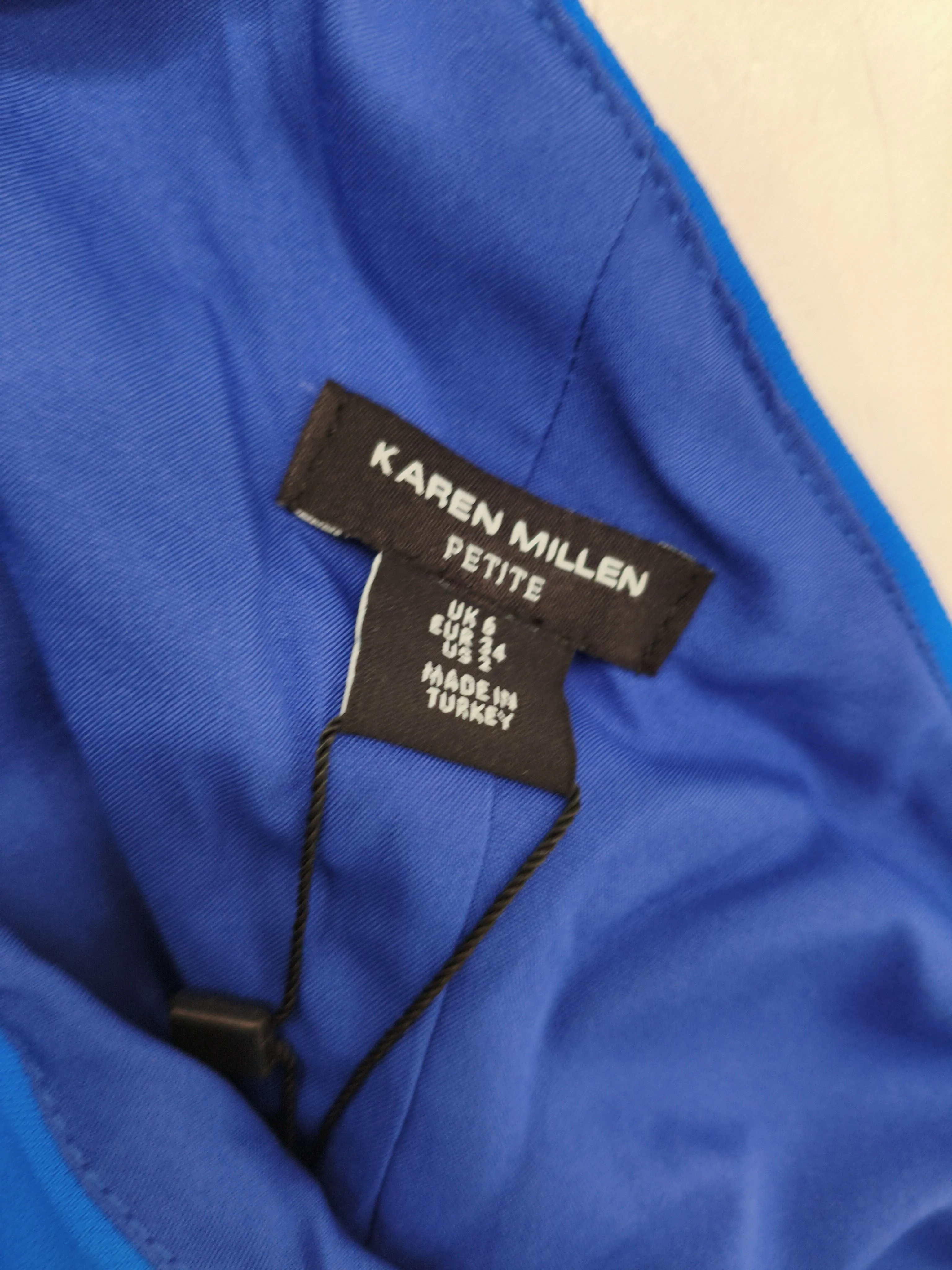 Karen Millen Bodycon Midi Dress UK6 in Blue RRP £249 - Image 6