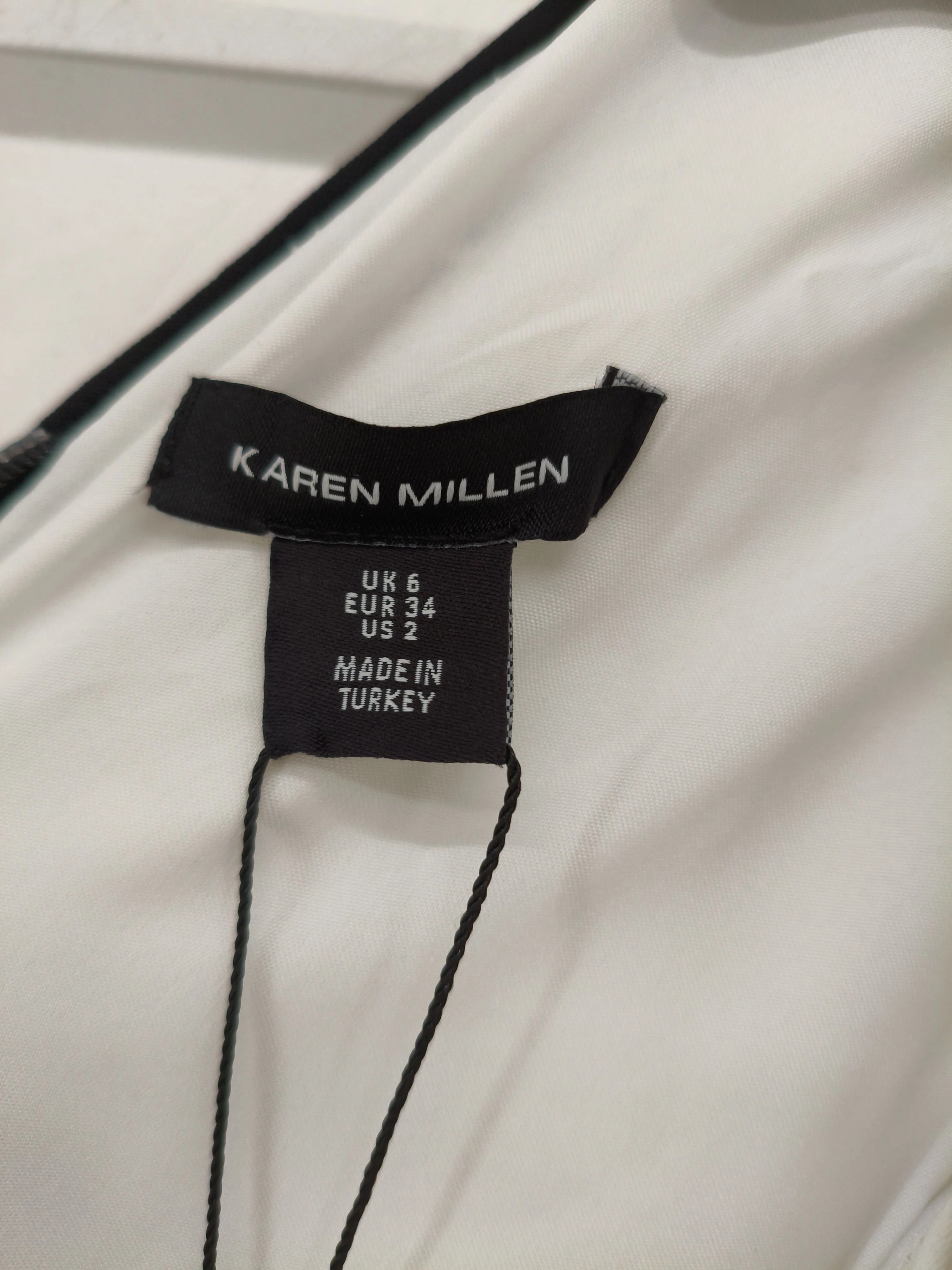 Karen Millen Bodycon Midi Dress UK6 in Multi RRP £189 - Image 5