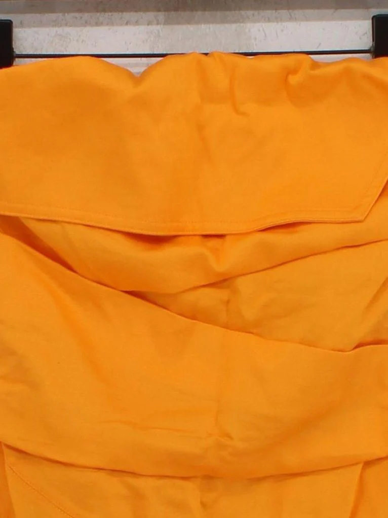 Karen Millen Bodycon Midi Dress UK6 in Orange RRP £219 - Image 3