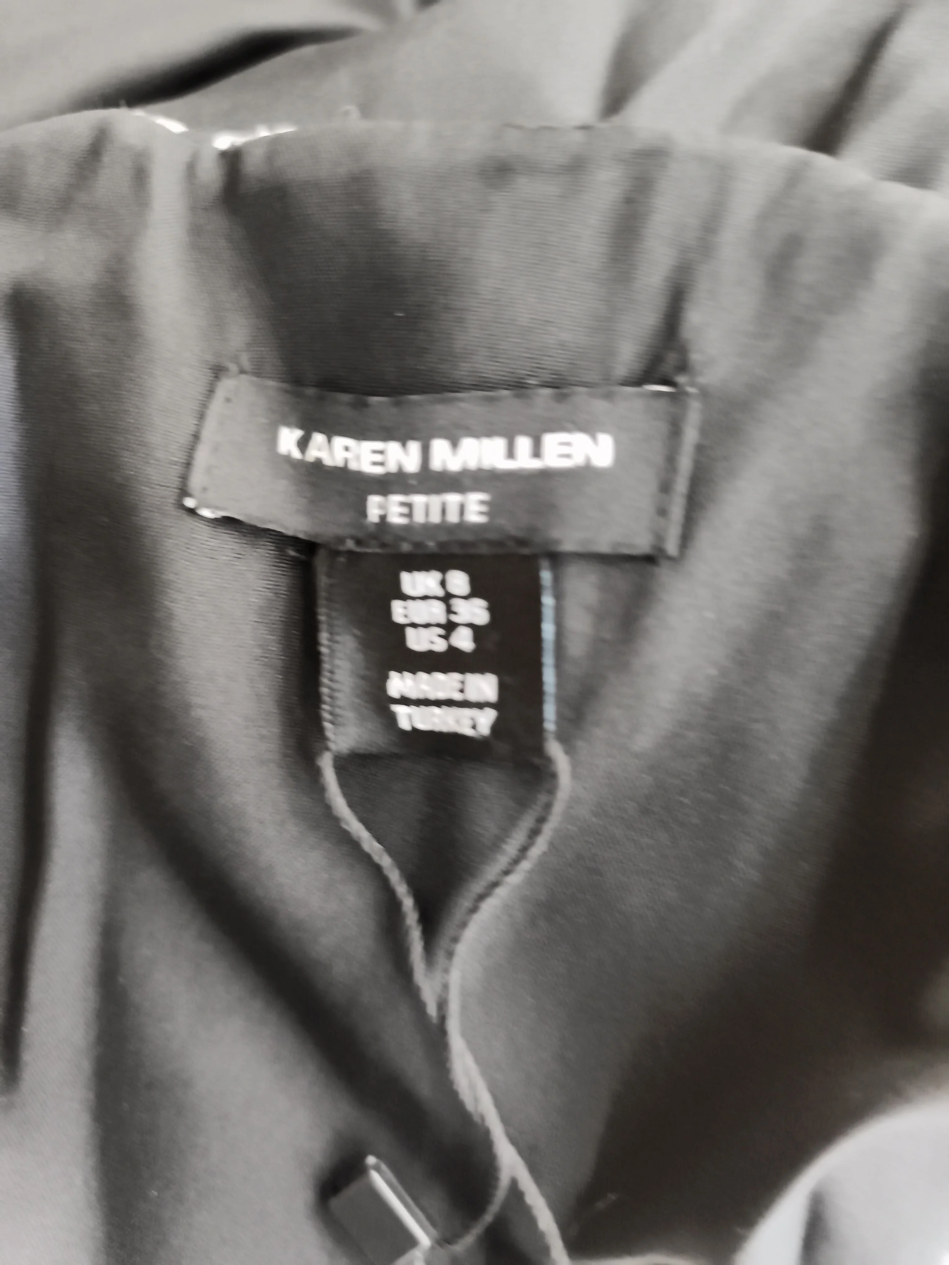 Karen Millen Bodycon Midi Dress UK8 in Black RRP £199 - Image 5